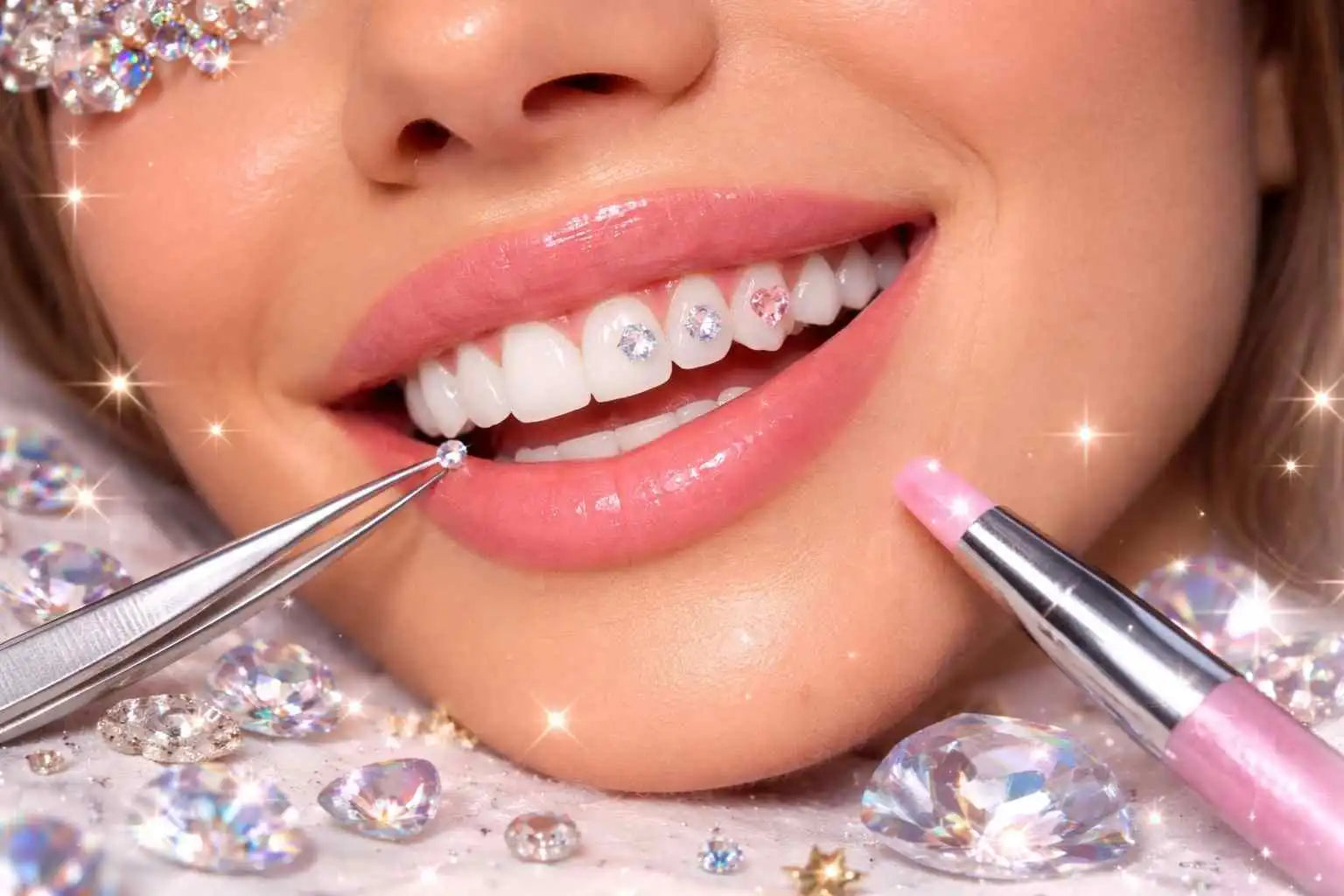 Conseils d’entretien à transmettre aux clients après un bijou dentaire