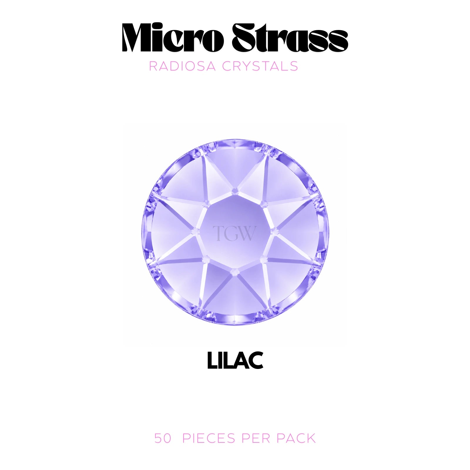 Radiosa Crystals - Micro Strass Lilac