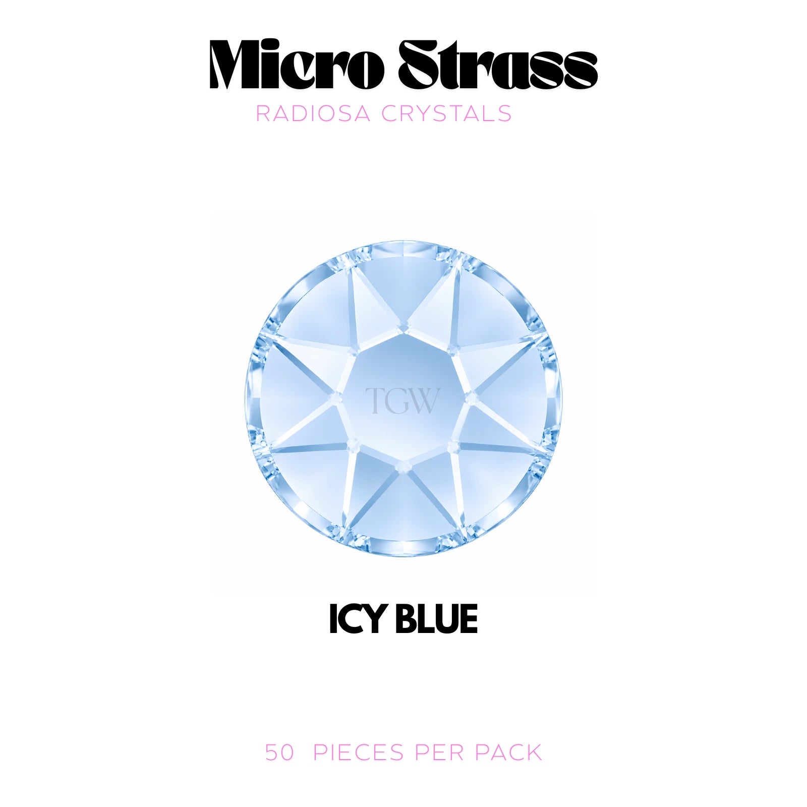 Radiosa Crystals - Micro Strass Icy Blue
