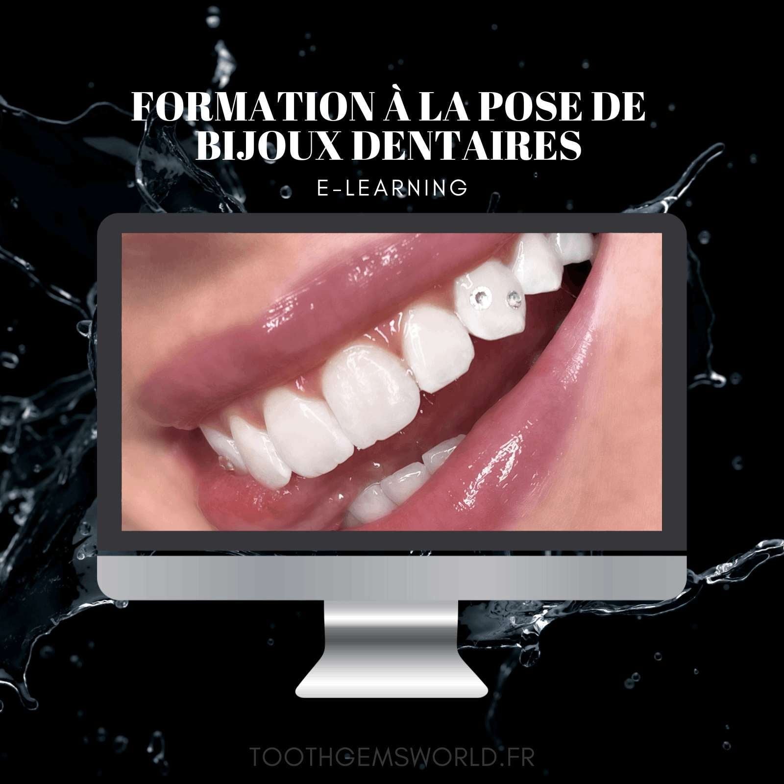 FORMATION À LA POSE DE BIJOUX DENTAIRES Tooth Gems World