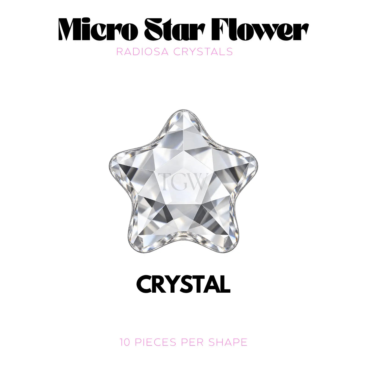 Radiosa Crystals - Micro Star Flower