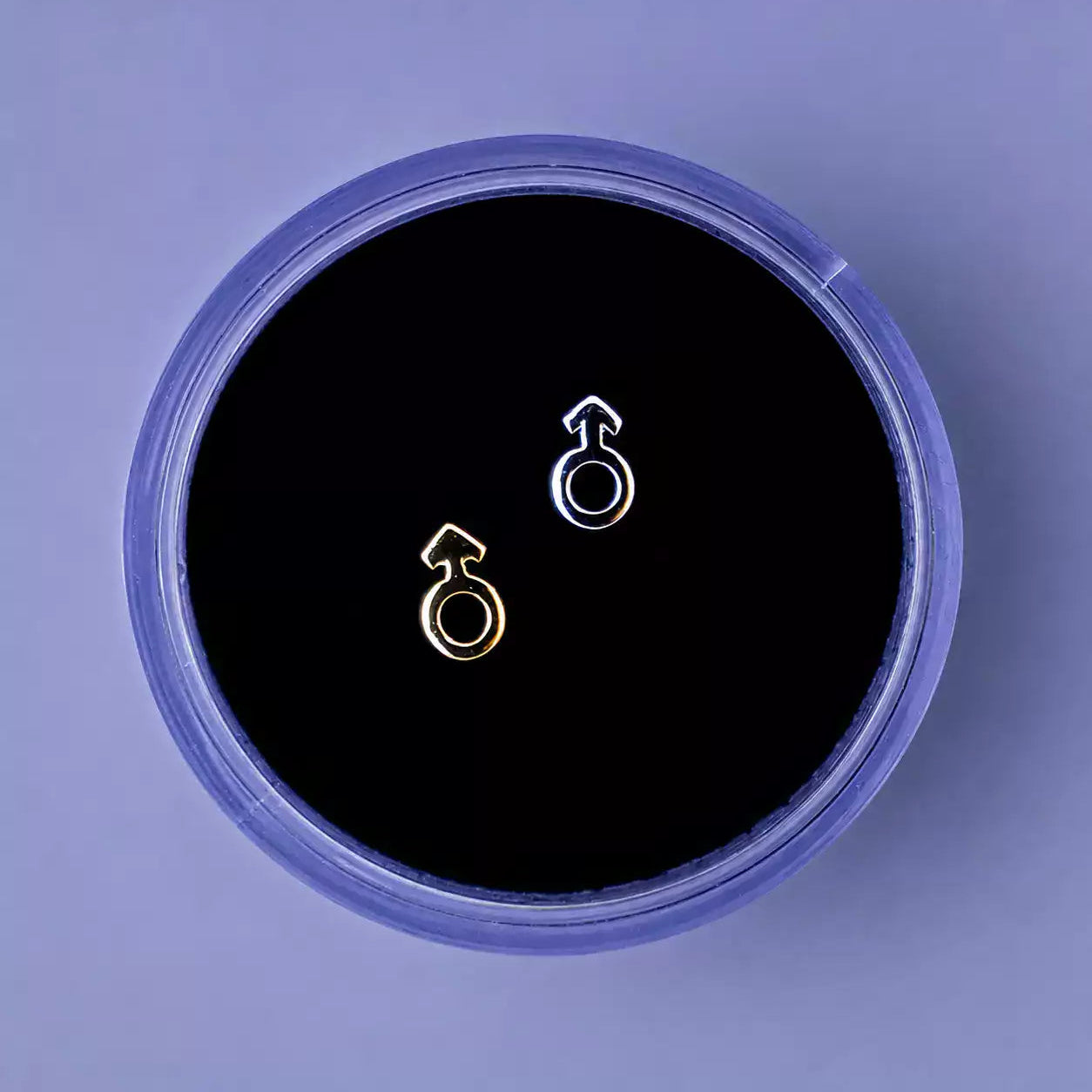 Masculine Symbol 18K Gold