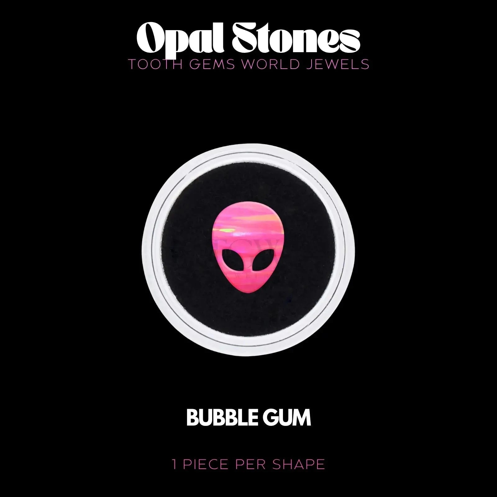 ALIEN - OPALE Bijou dentaire opale Tooth Gems World BUBBLE GUM