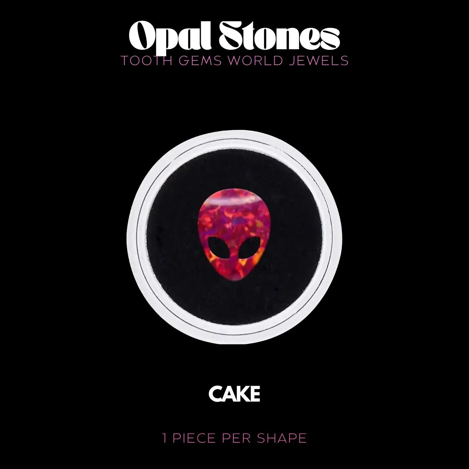ALIEN - OPALE Bijou dentaire opale Tooth Gems World CAKE