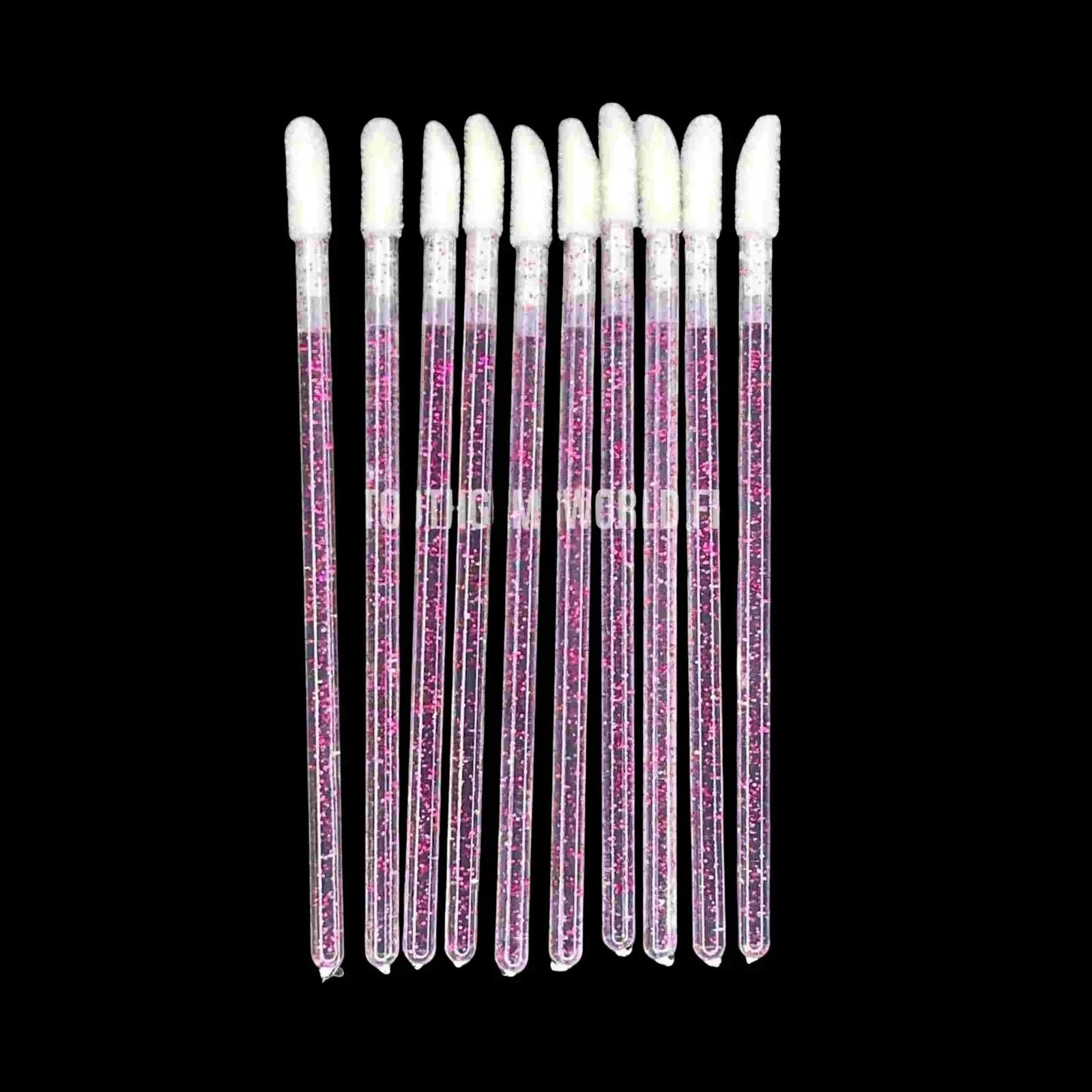 BROSSE À LEVRE À PAILLETTES accessoire dentaire Tooth Gems World ROSE