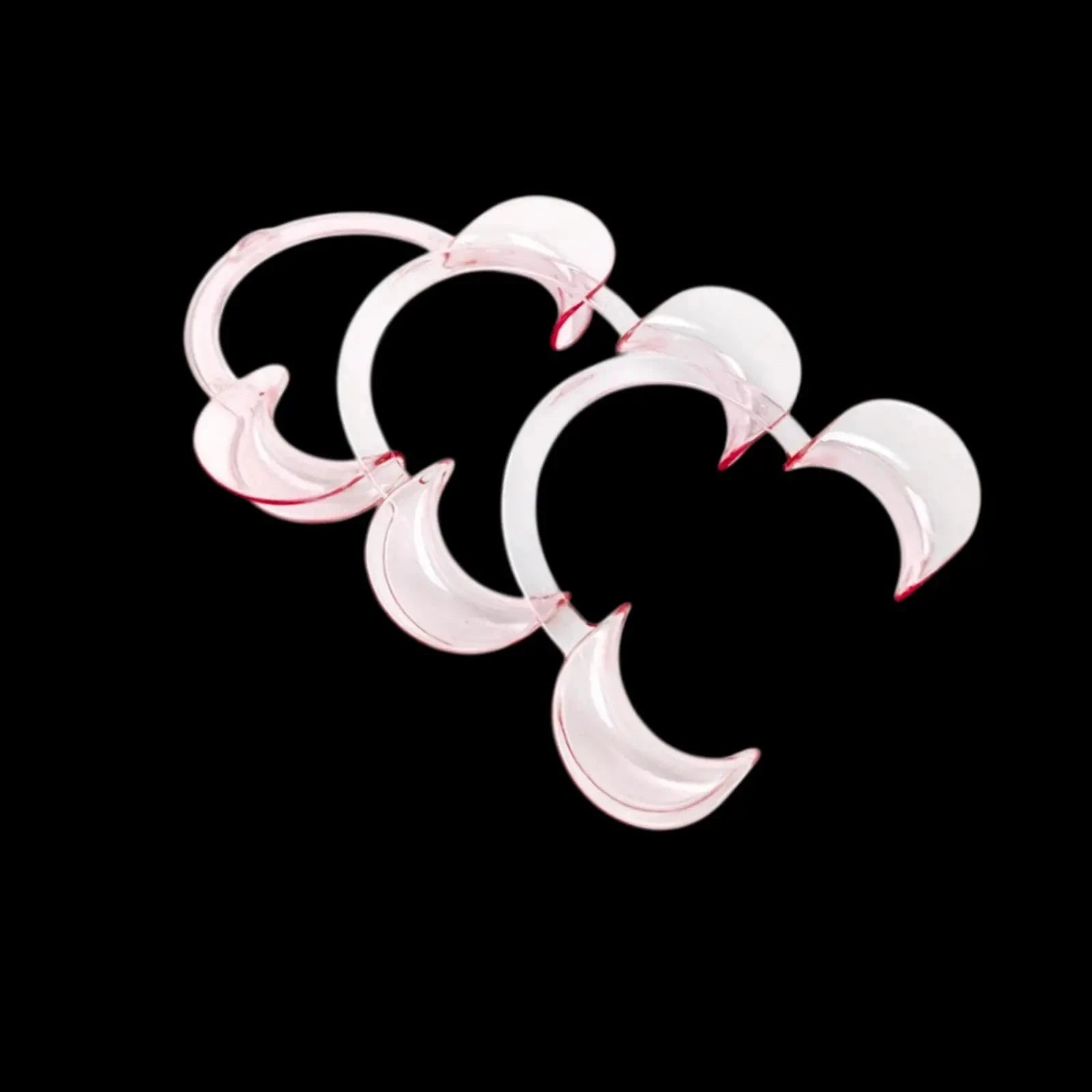 ÉCARTEUR DENTAIRE EN PLASTIQUE accessoire dentaire Tooth Gems World ROSE