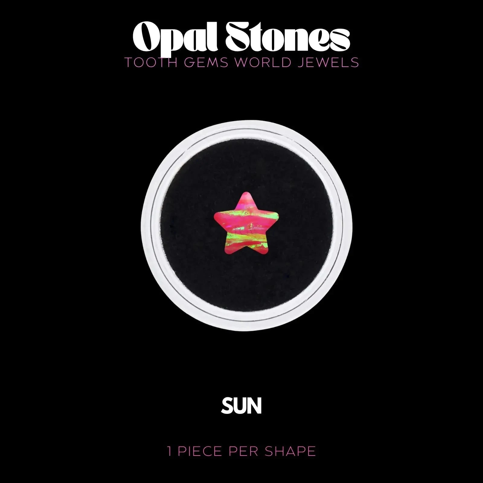 ETOILE - OPALE Bijou dentaire opale Tooth Gems World SUN