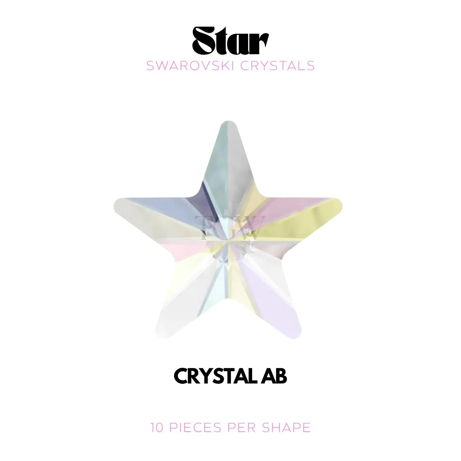 ETOILE - SWAROVSKI Tooth Gems World CRYSTAL AB