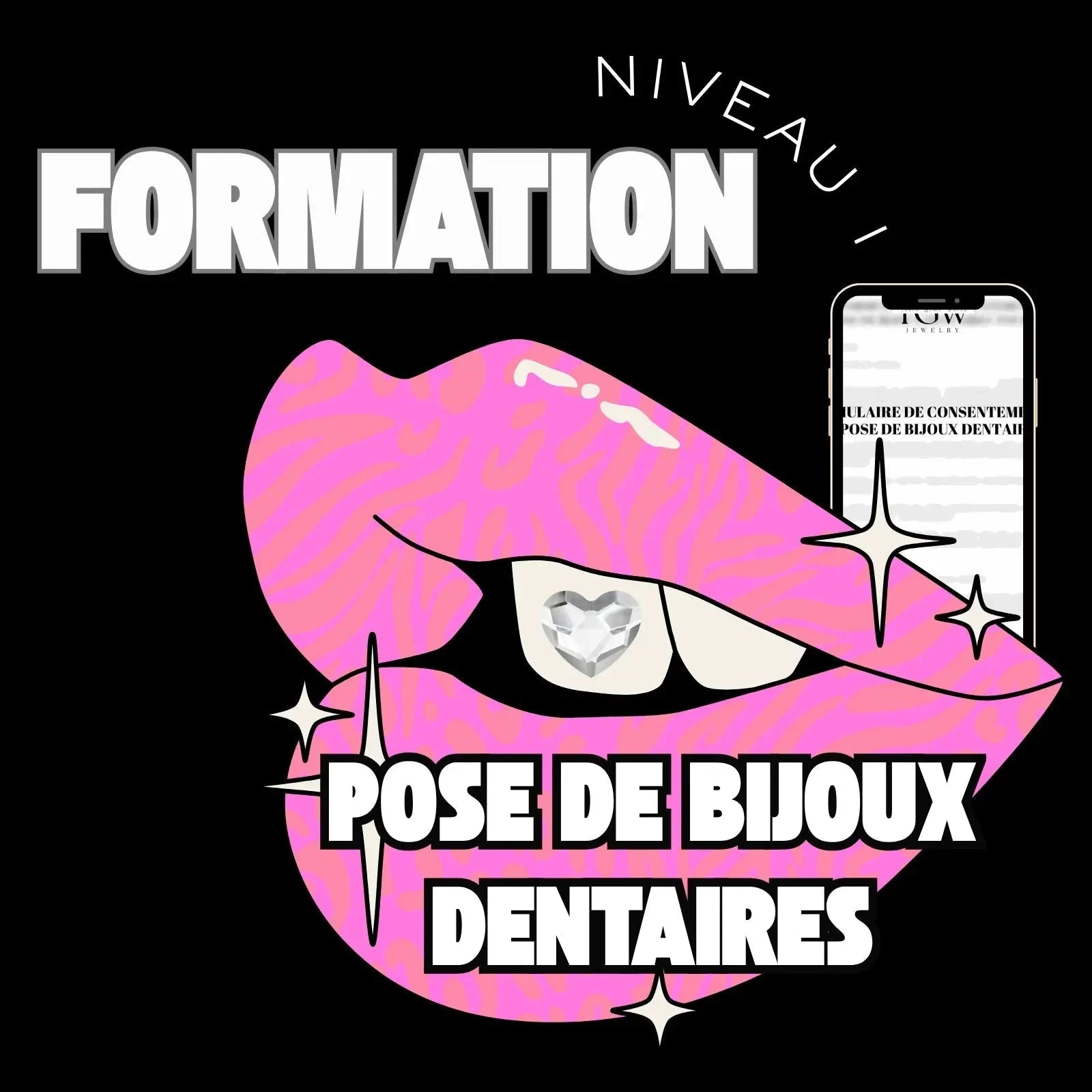 FORMATION À LA POSE DE STRASS DENTAIRE Formation strass dentaire Tooth Gems World VERSION FRANÇAISE