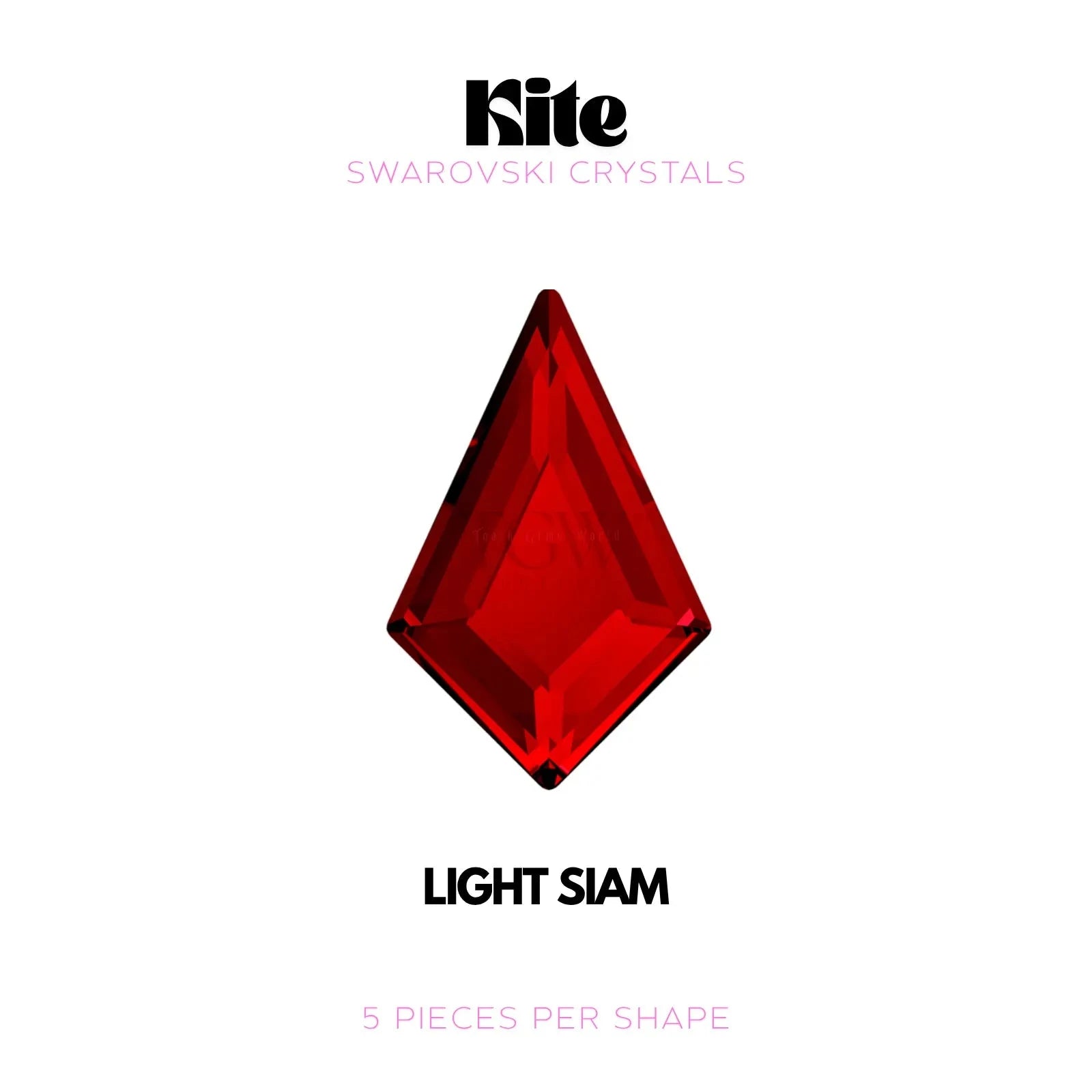 KITE - SWAROVSKI Tooth Gems World Light Siam