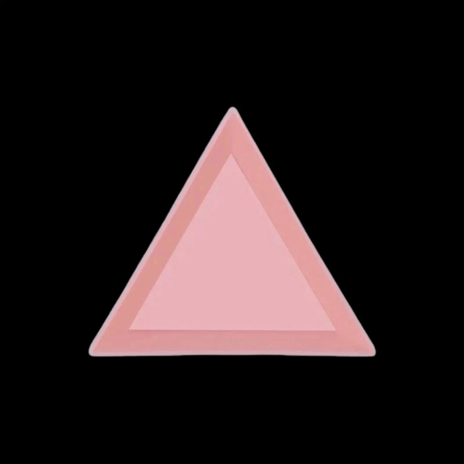 PLATEAUX TRIANGLE accessoire dentaire Tooth Gems World ROSE