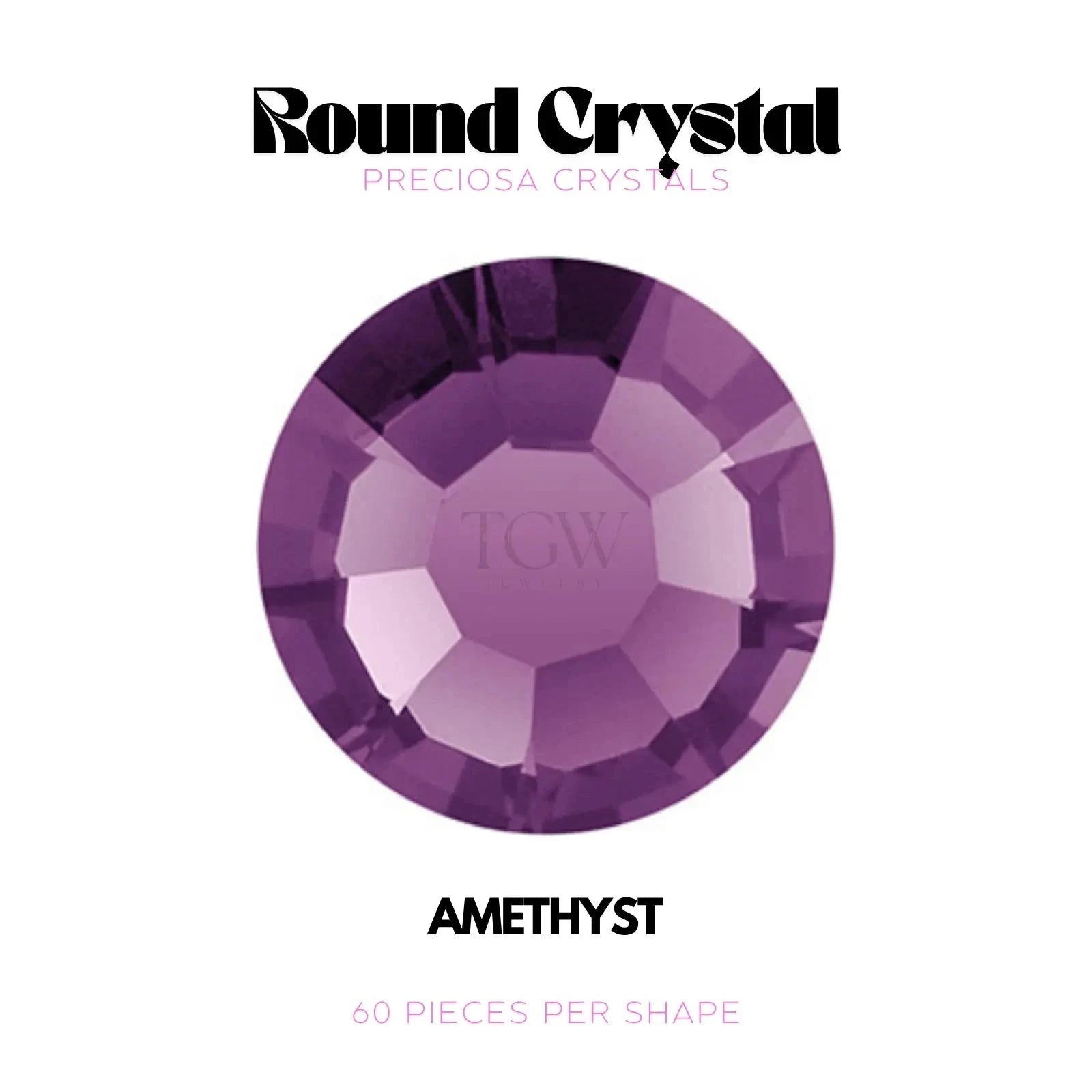 PRECIOSA - AMETHYST Strass dentaire Tooth Gems World