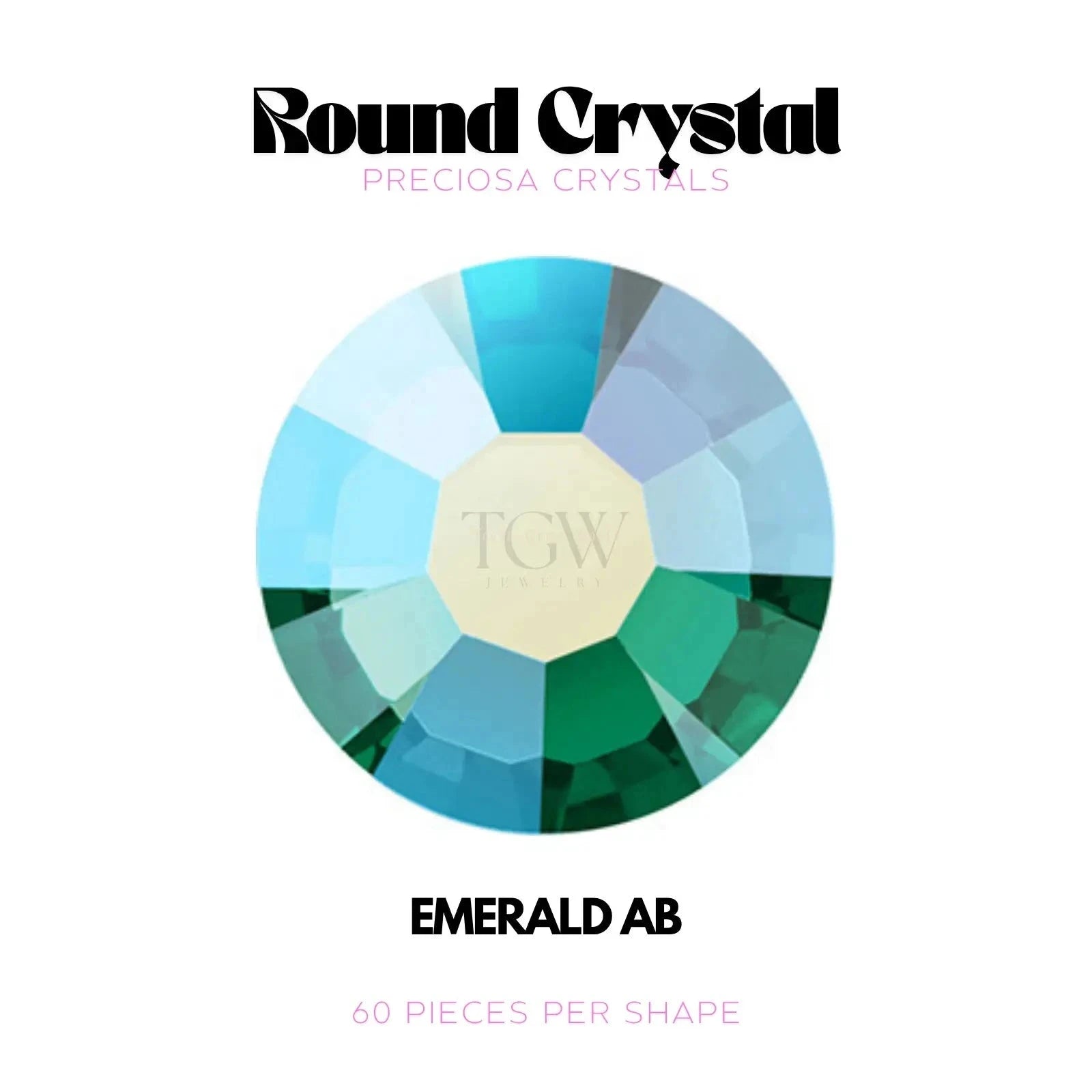 PRECIOSA - EMERALD AB Strass dentaire Tooth Gems World