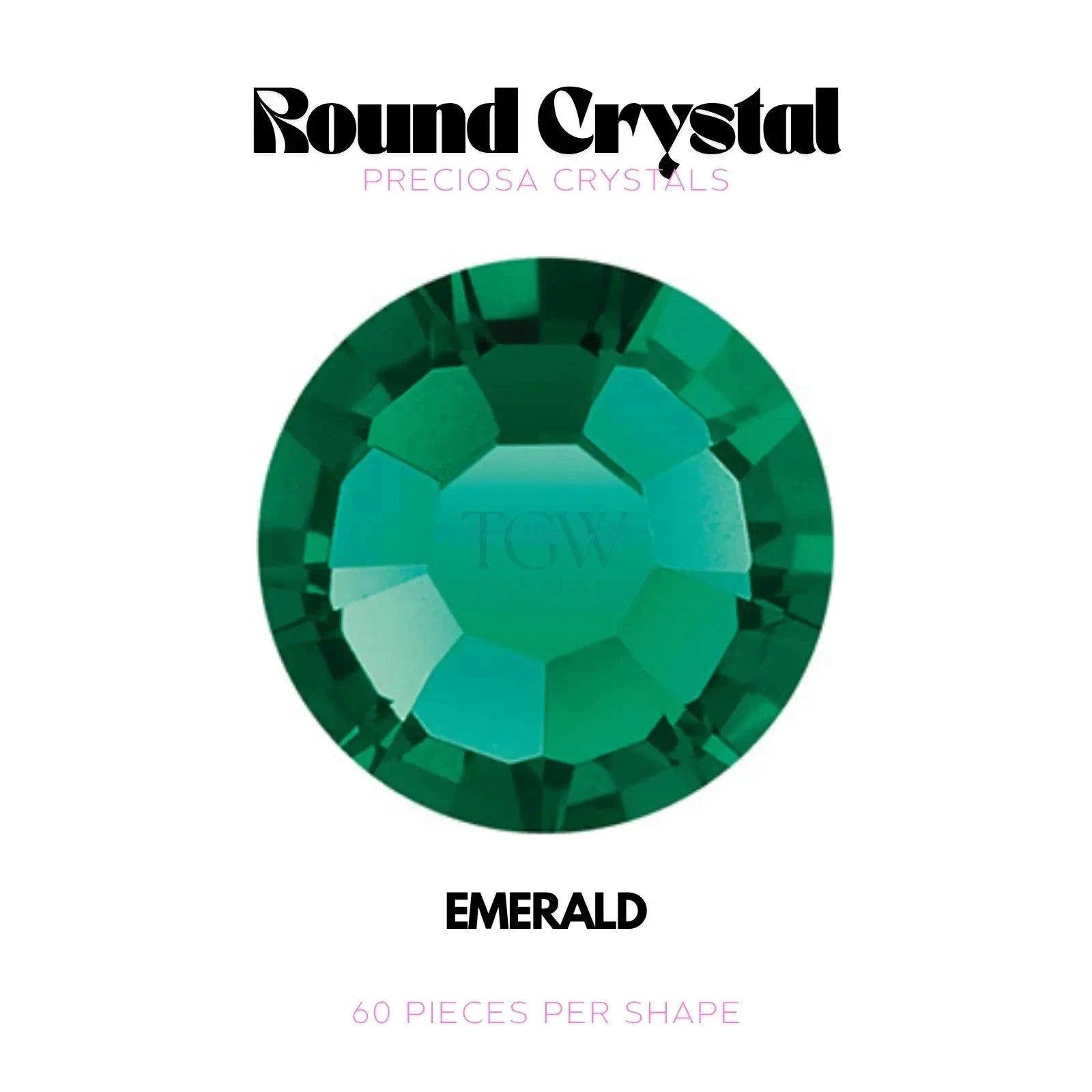 PRECIOSA - EMERALD Strass dentaire Tooth Gems World