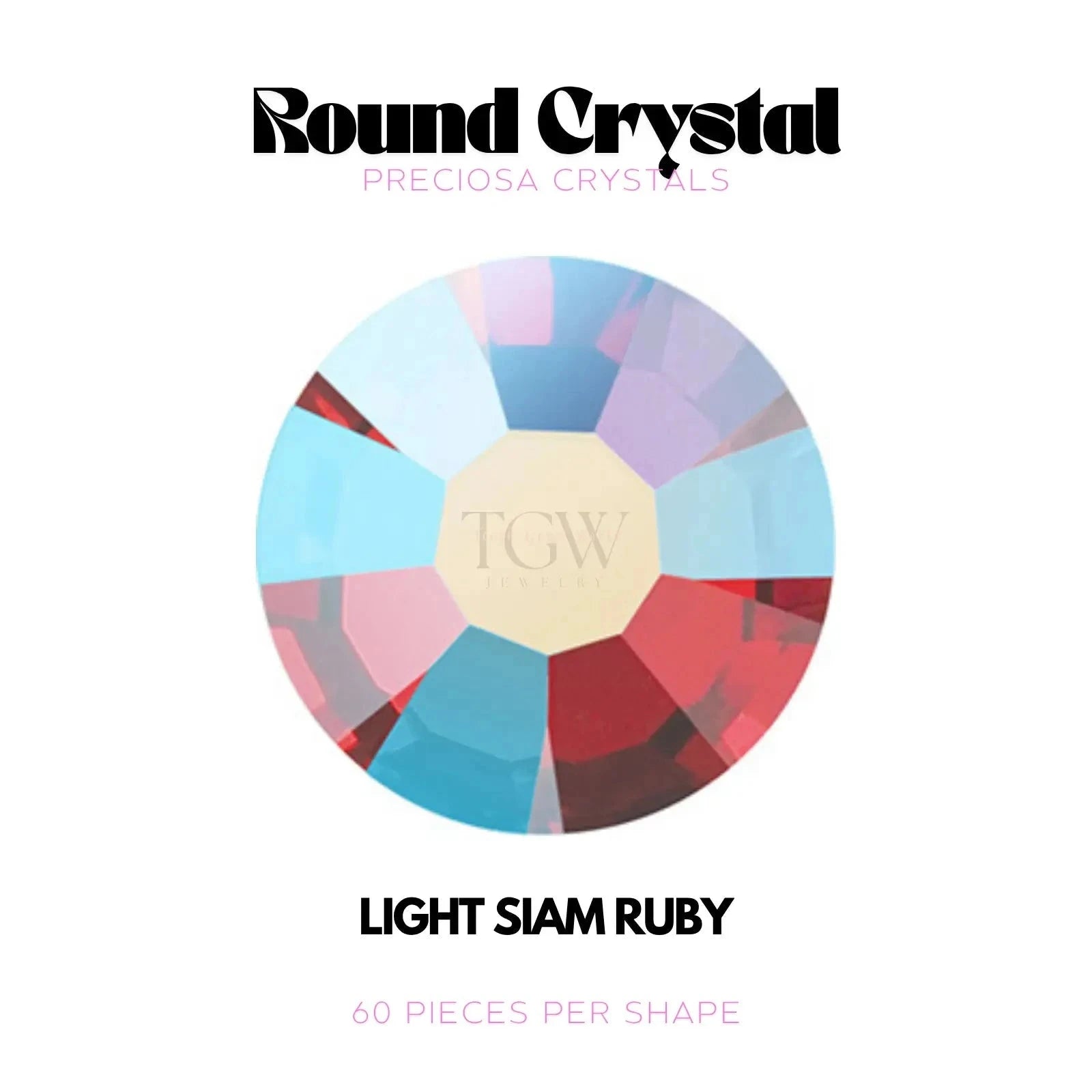 PRECIOSA - LIGHT SIAM AB Strass dentaire Tooth Gems World