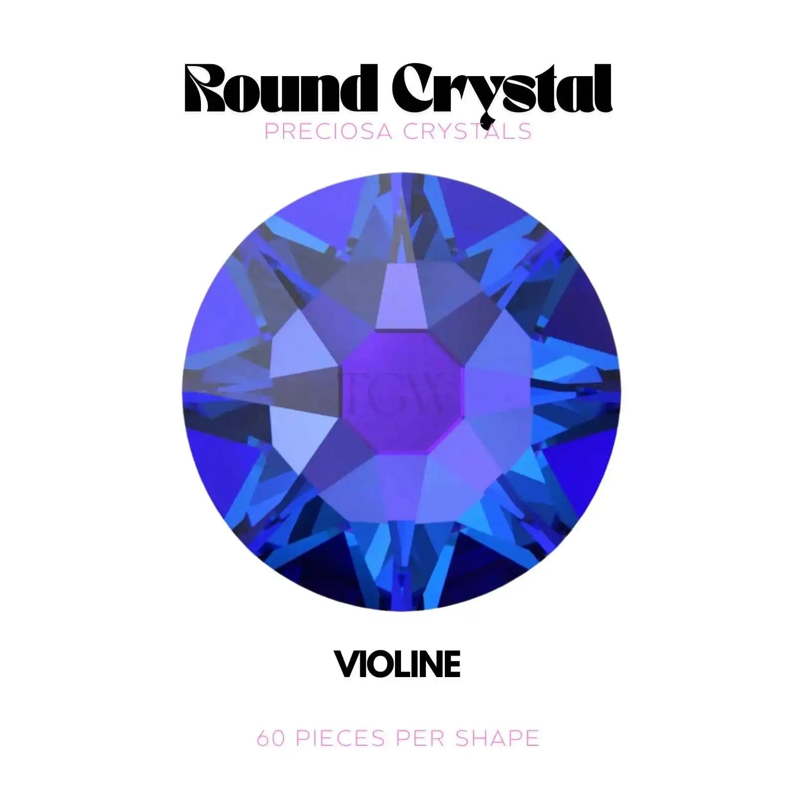 PRECIOSA - VIOLINE Strass dentaire Tooth Gems World