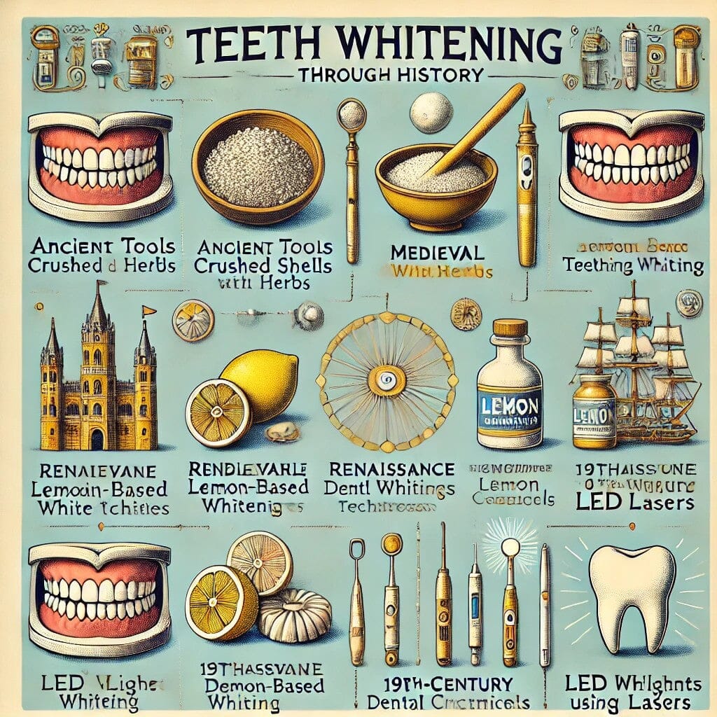 Le blanchiment dentaire au fil des âges : Comment la quête du sourire parfait a évolué