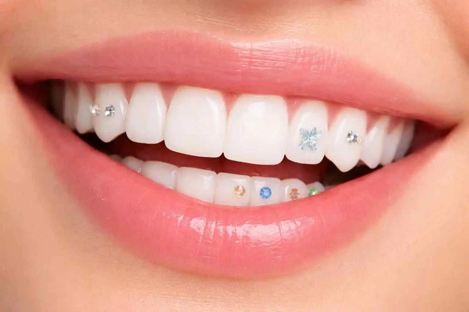 Photo article DIY strass dentaire