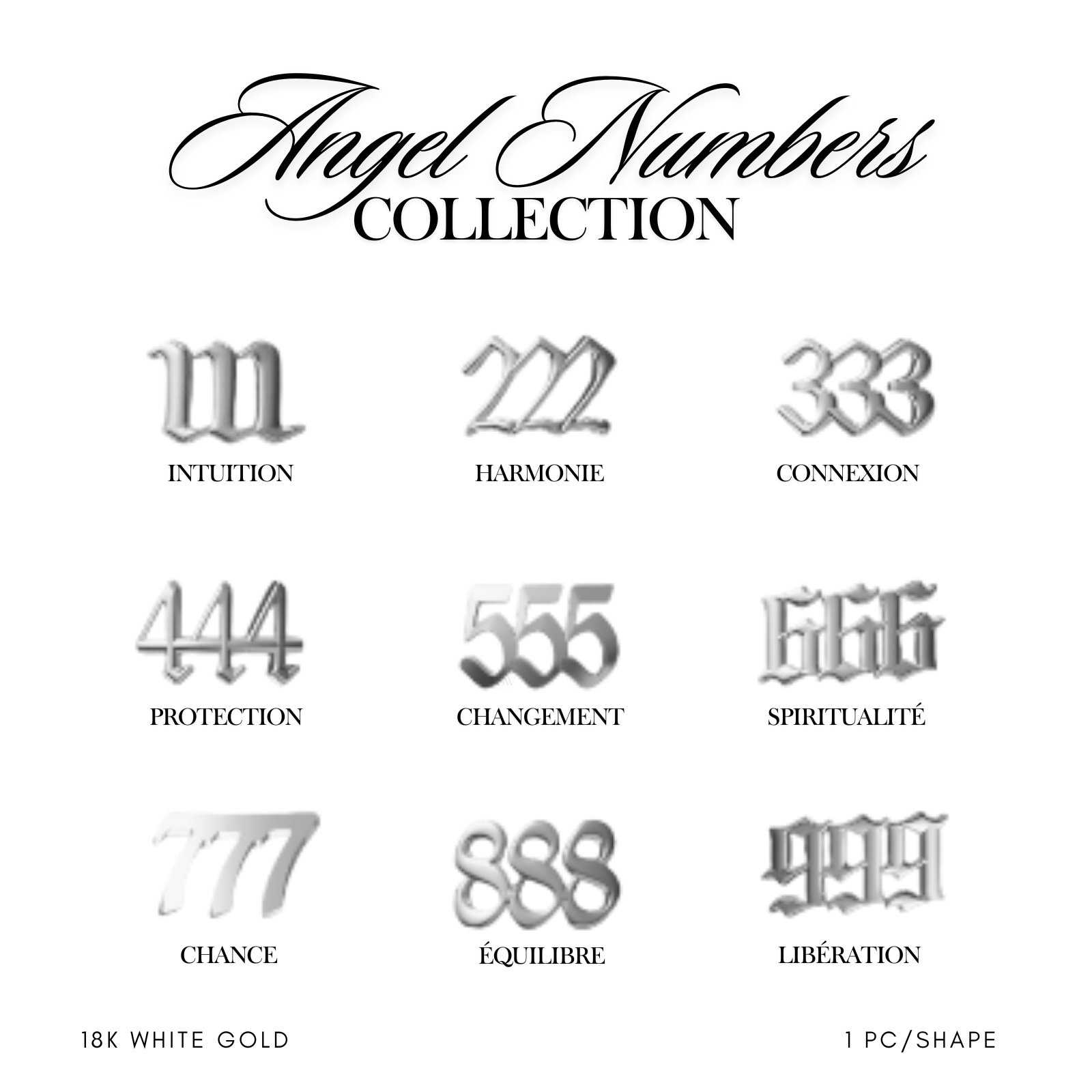 GOLD COLLECTION - ANGELS NUMBER