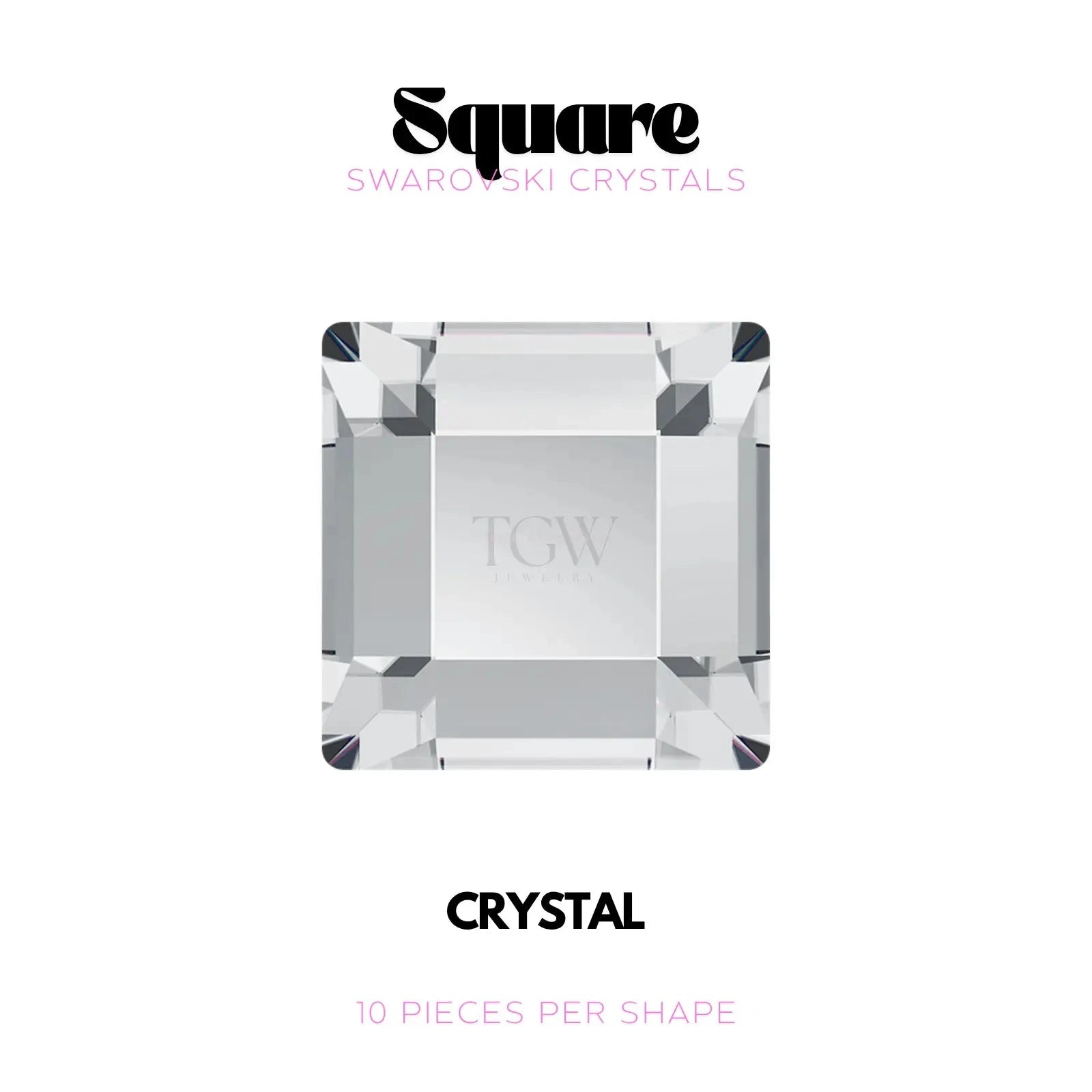 CARRÉ - SWAROVSKI Tooth Gems World Crystal 