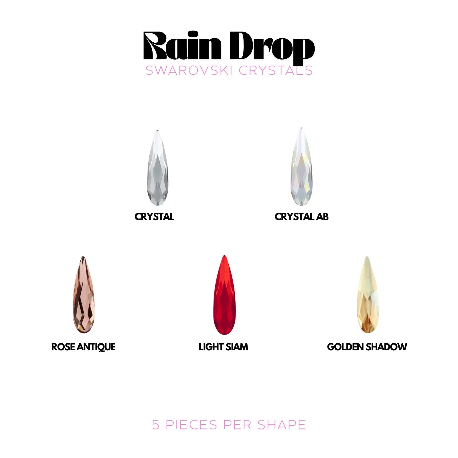 GOUTTE - SWAROVSKI Tooth Gems World 