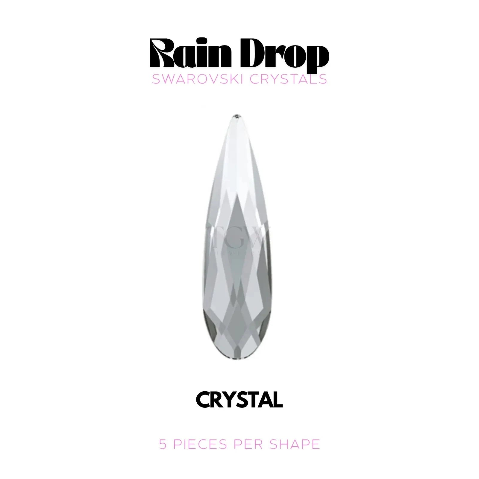 GOUTTE - SWAROVSKI Tooth Gems World Crystal 