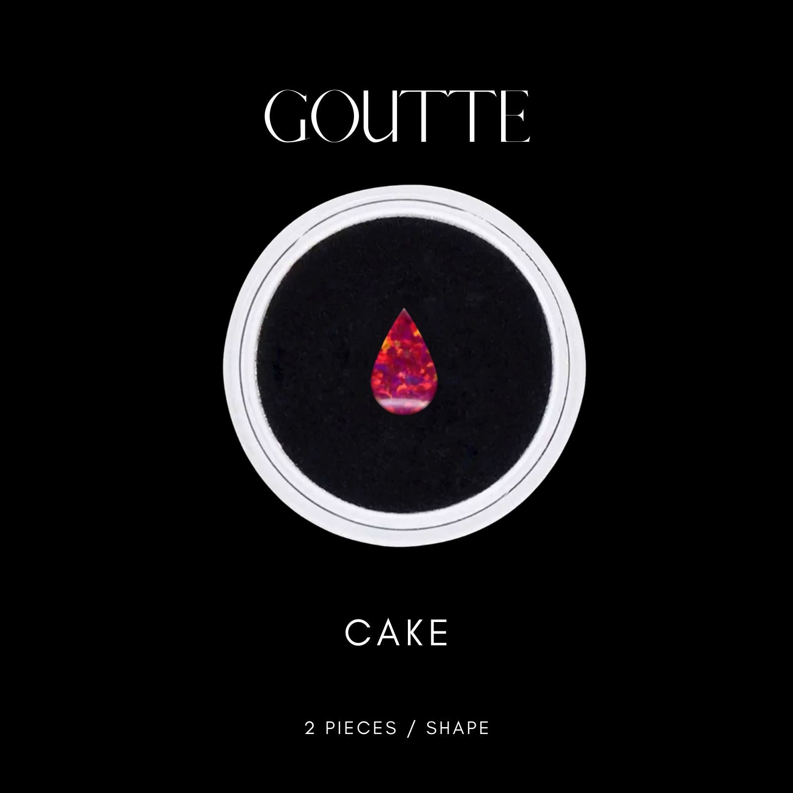 GOUTTE - OPALE BIJOU OPALE Tooth Gems World CAKE 