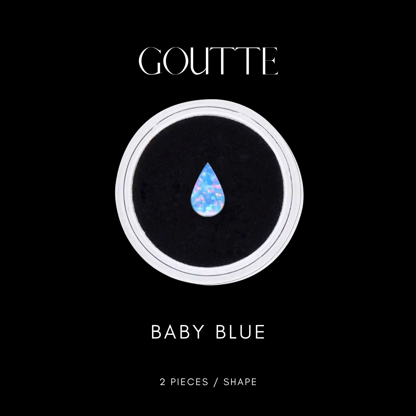 GOUTTE - OPALE BIJOU OPALE Tooth Gems World BABY BLUE 