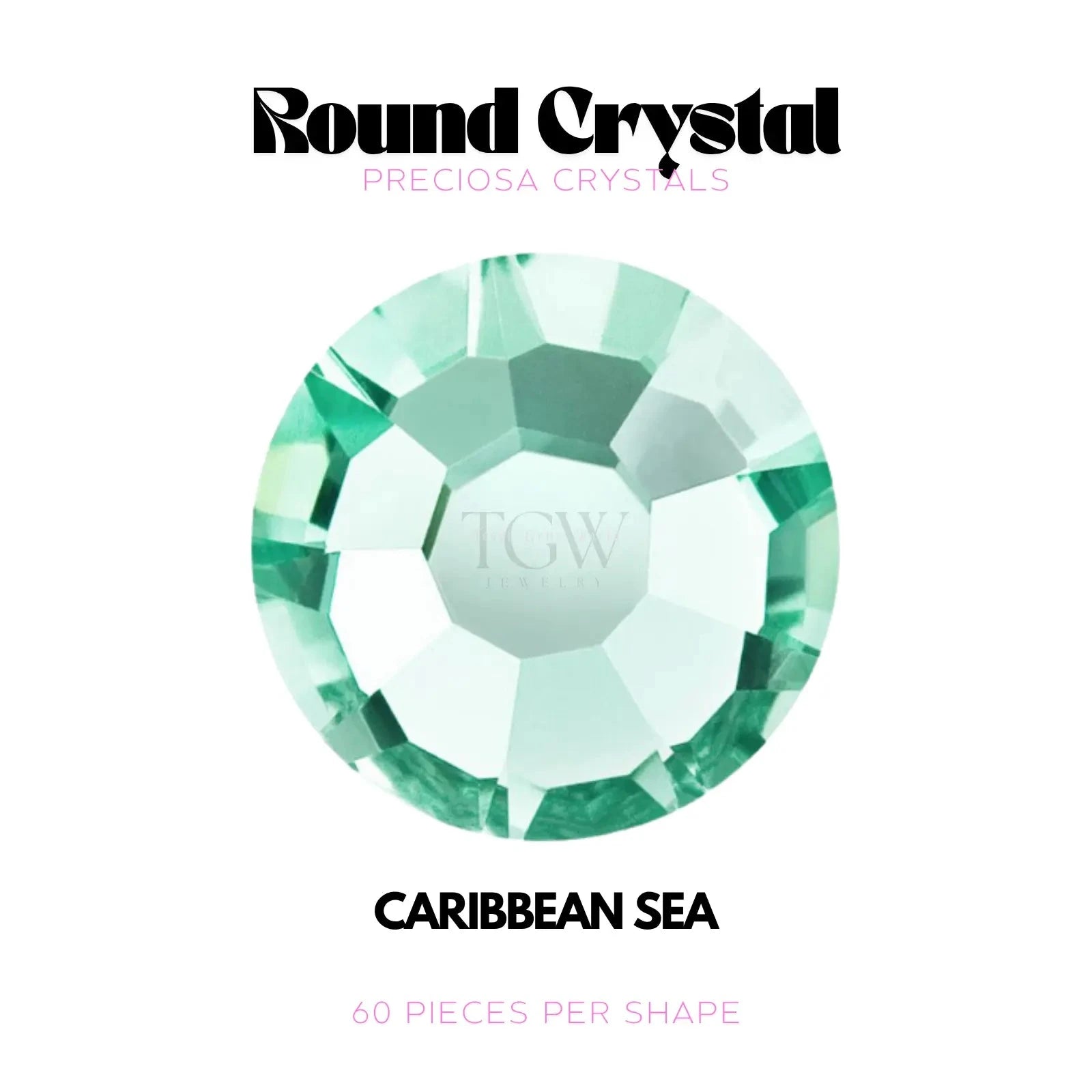 PRECIOSA - CARIBBEAN SEA STRASS DENTAIRES Tooth Gems World SS5 
