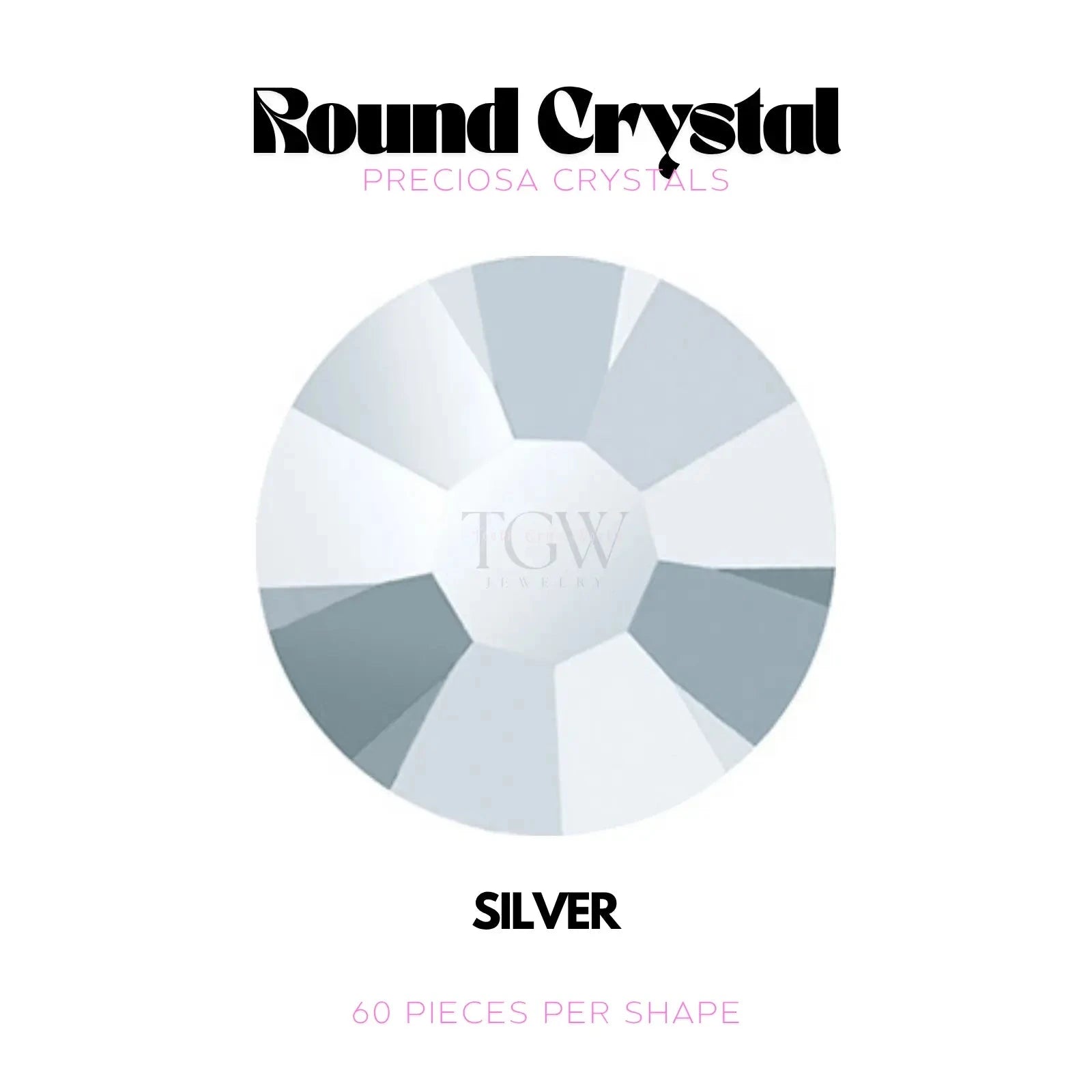 PRECIOSA - SILVER STRASS DENTAIRES Tooth Gems World 