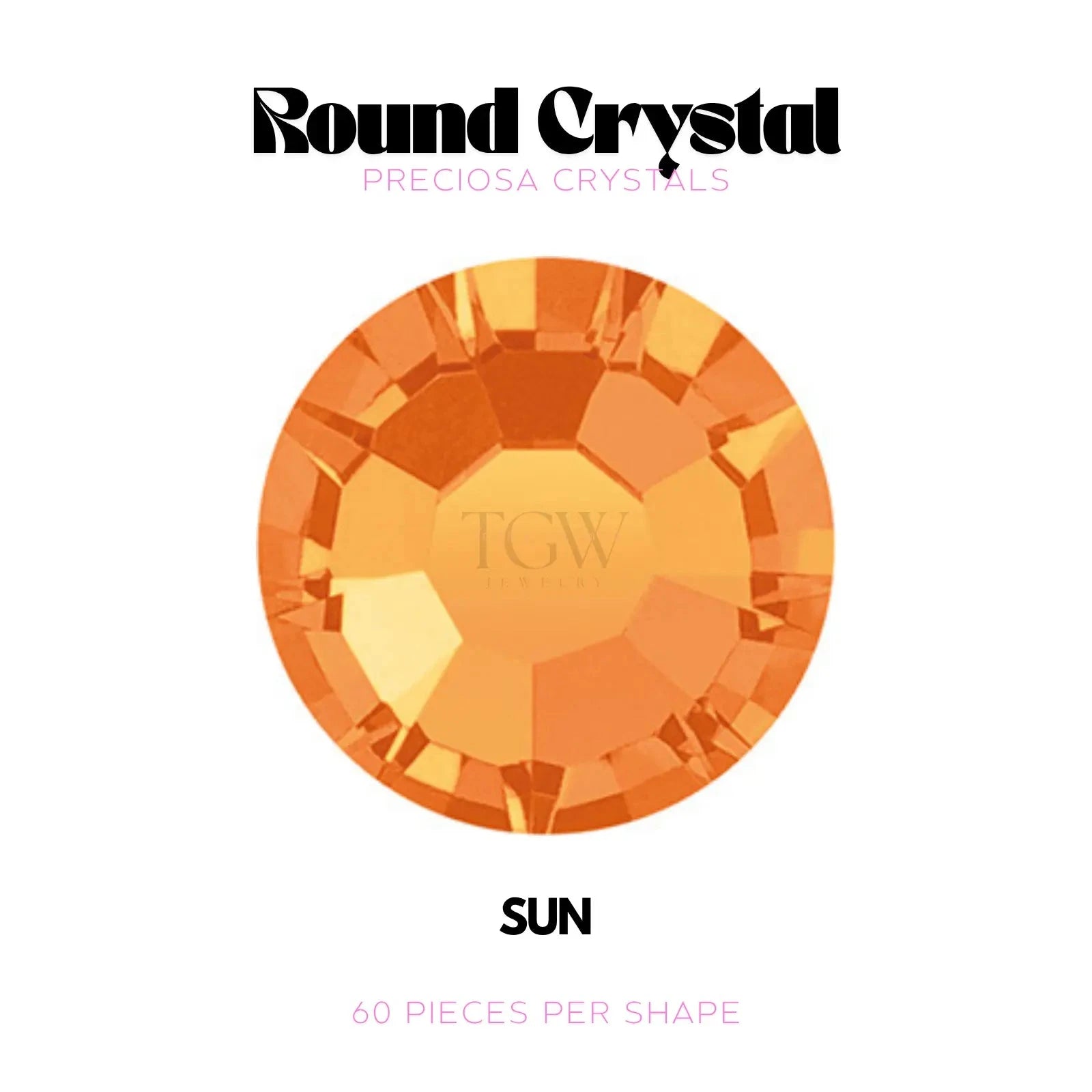 PRECIOSA - SUN STRASS DENTAIRES Tooth Gems World 