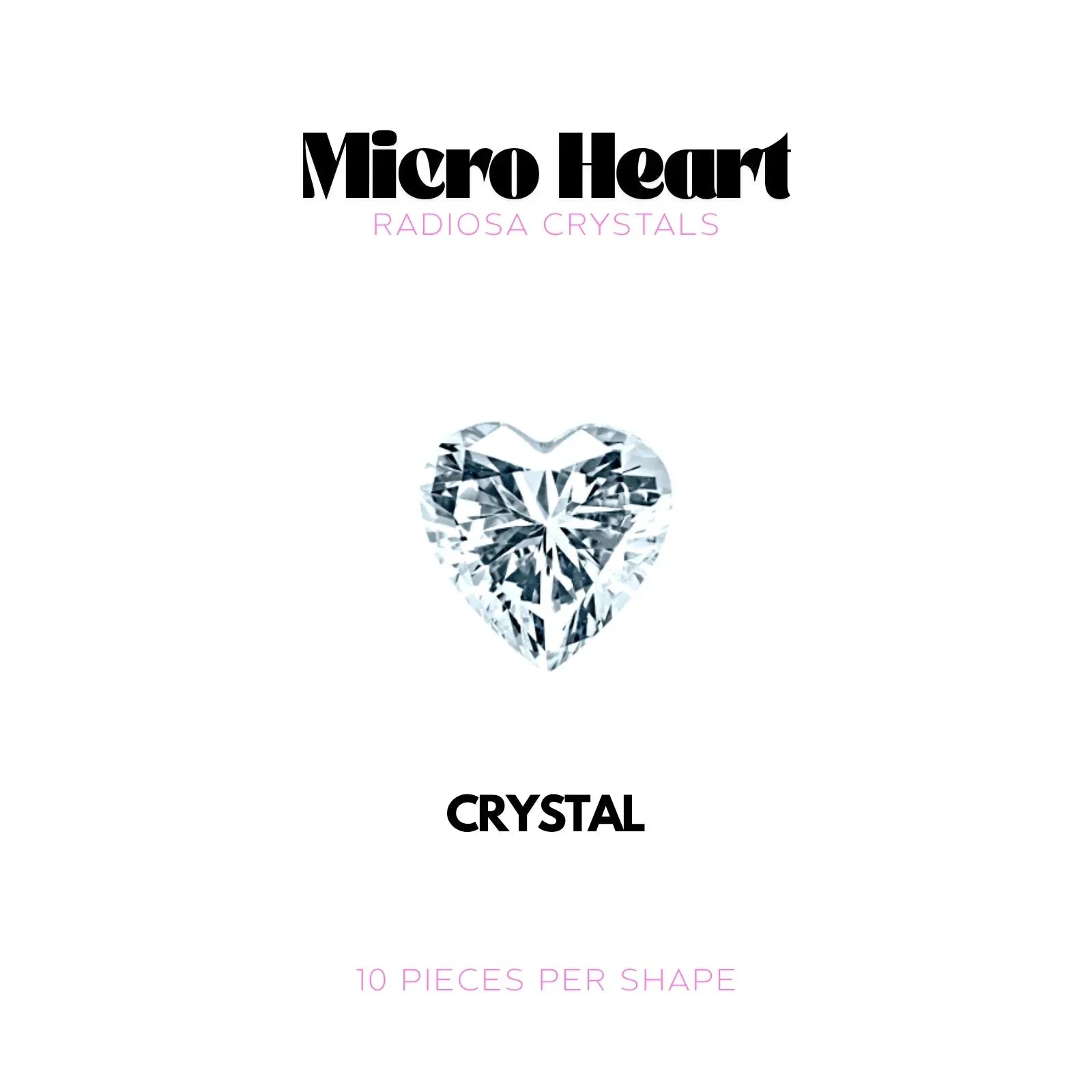 MICRO COEUR - RADIOSA CRYSTALS Tooth Gems World Crystal 