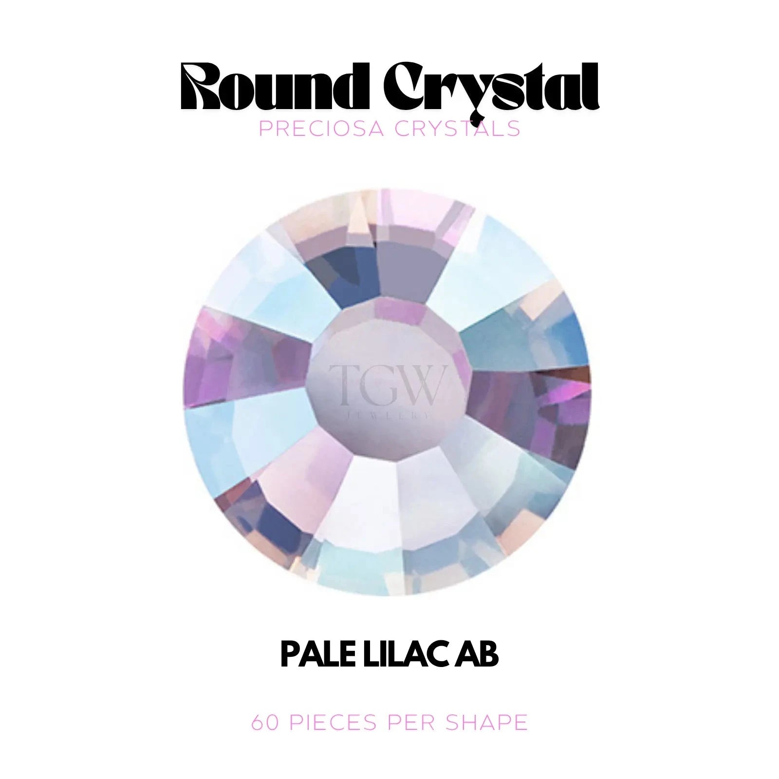 PRECIOSA - PALE LILAC AB STRASS DENTAIRES Tooth Gems World 