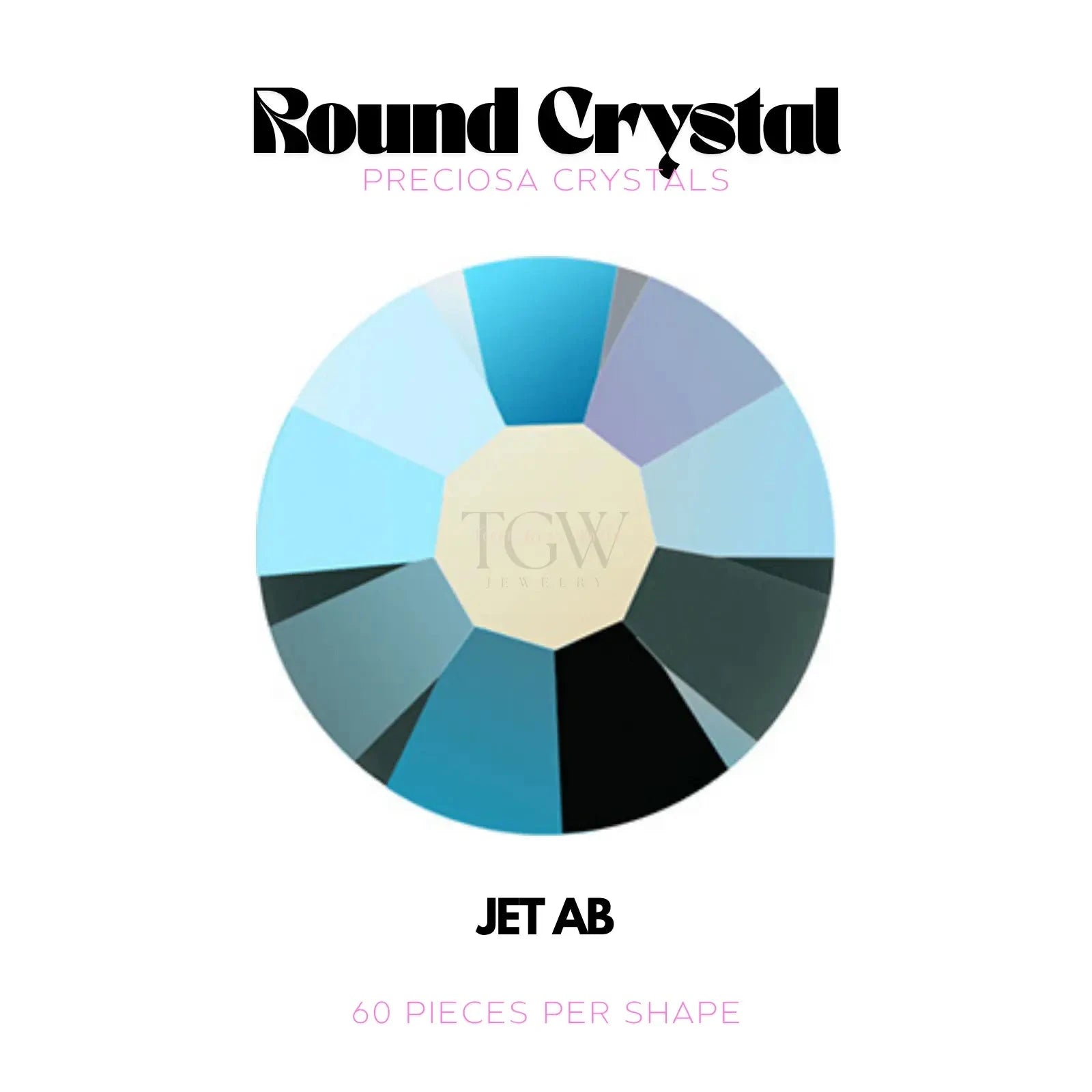 PRECIOSA - JET AB STRASS DENTAIRES Tooth Gems World 