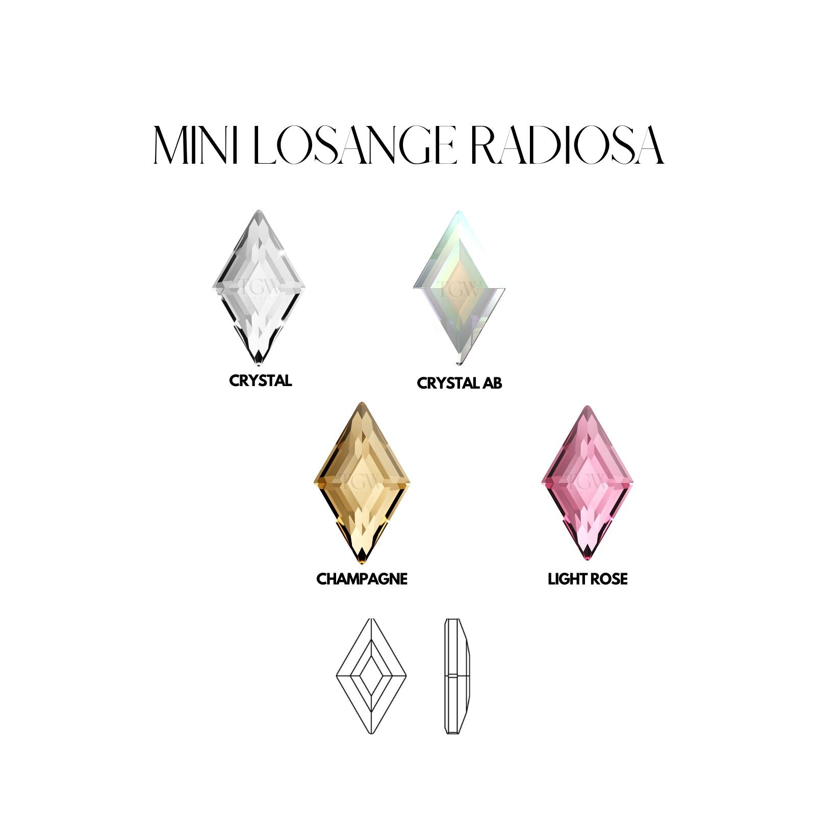 MINI LOSANGE - RADIOSA Tooth Gems World 