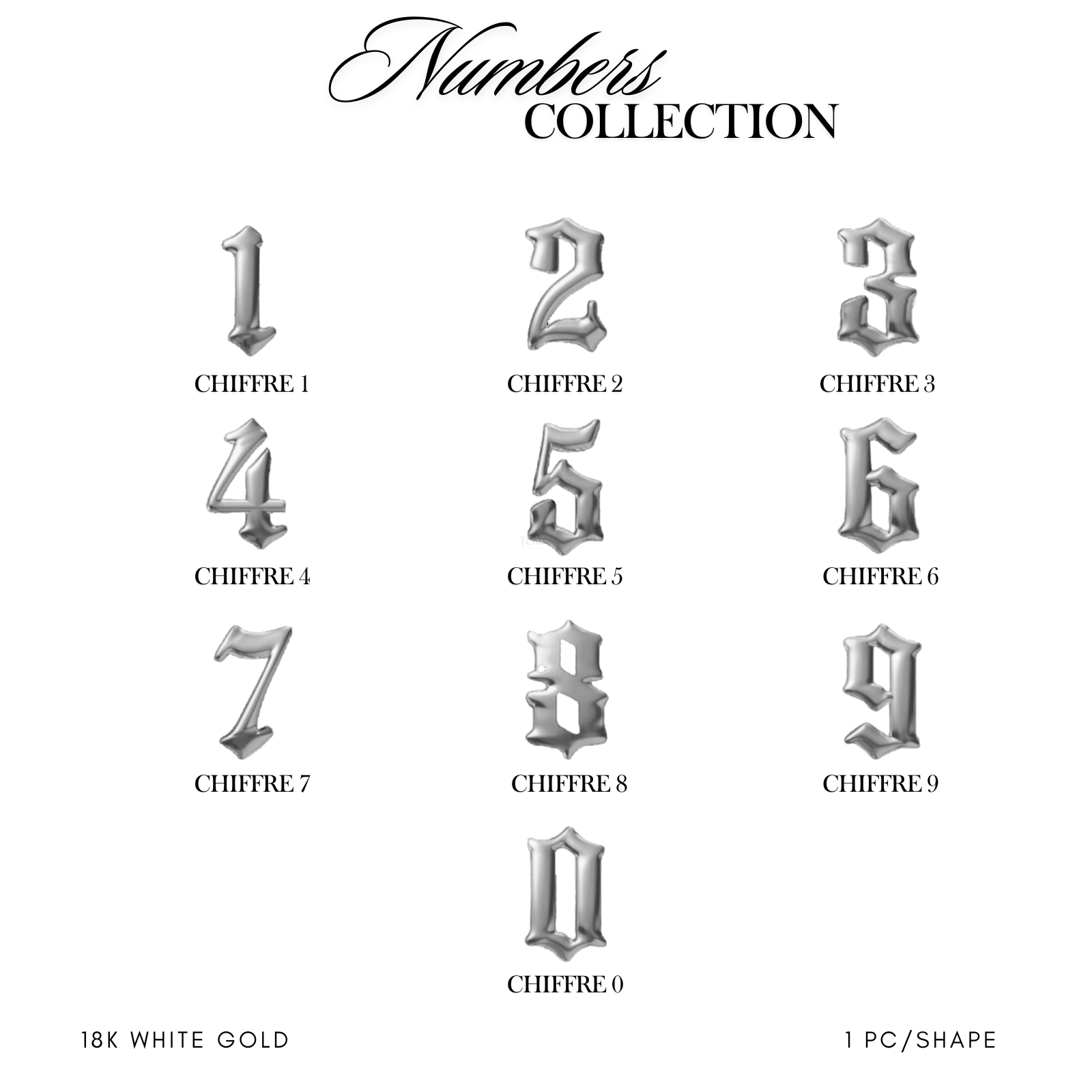 GOLD COLLECTION - NUMBERS