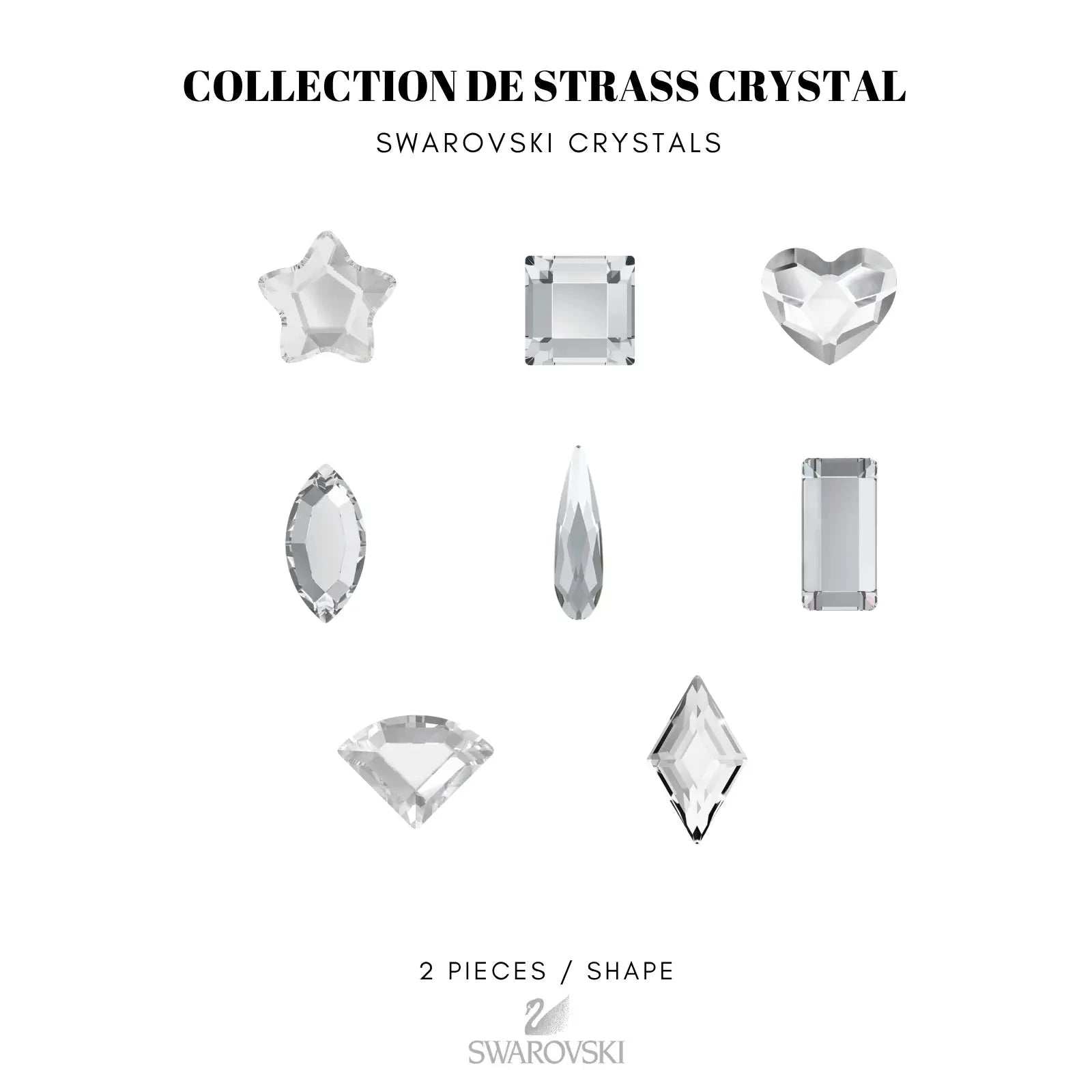 COLLECTION FORMES CRYSTAL - SWAROVSKI STRASS DENTAIRES Tooth Gems World 