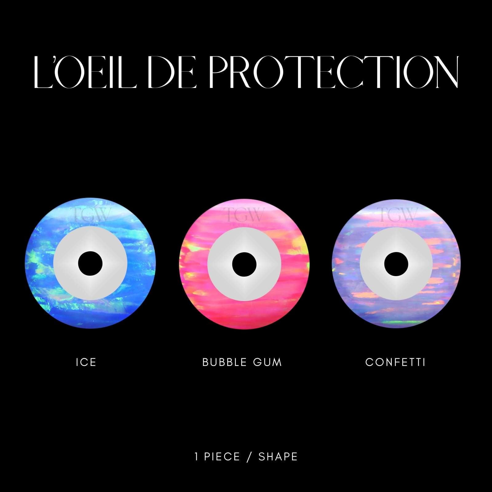 OEIL DE PROTECTION - OPALE - BIJOU OPALE - Tooth Gems World