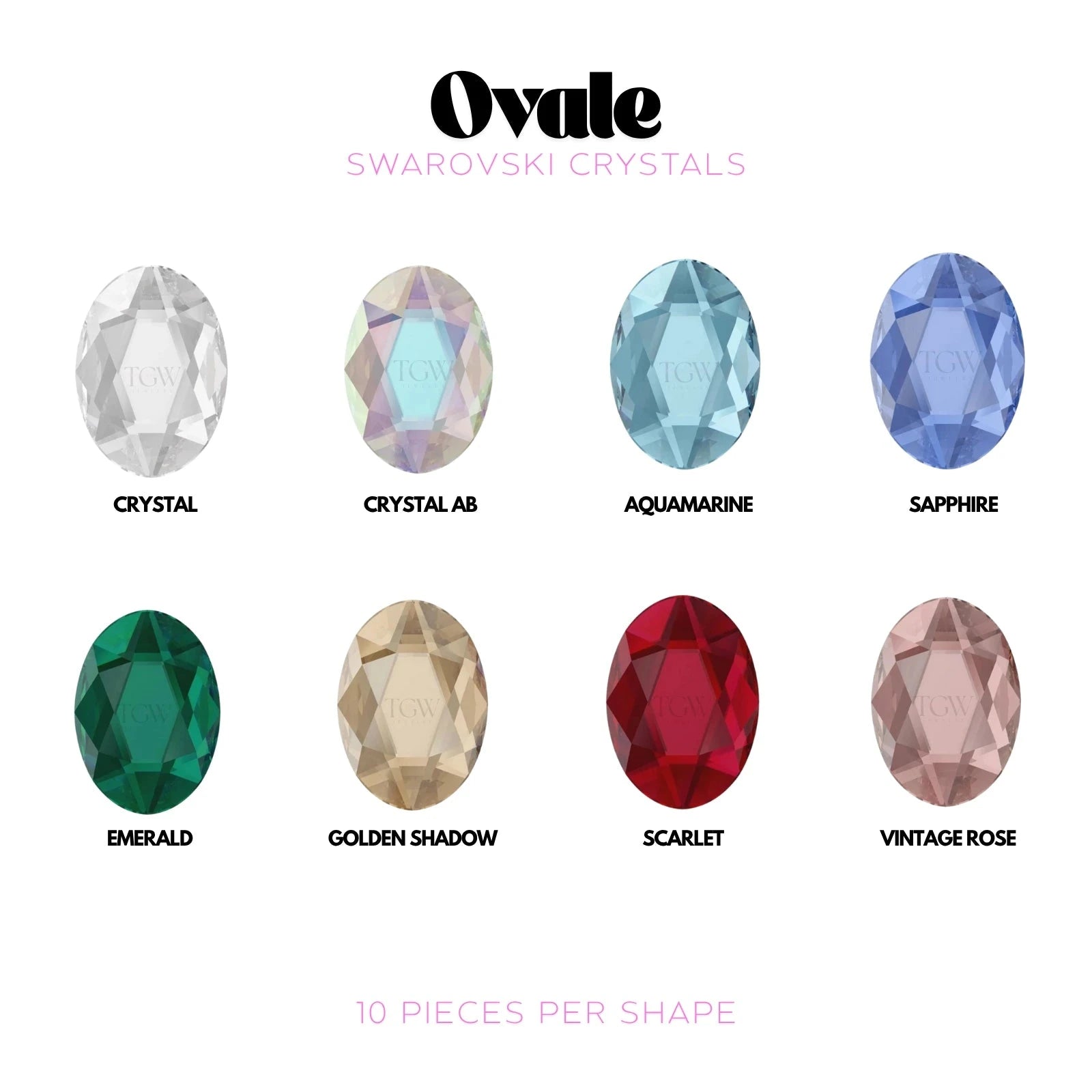 OVALE - SWAROVSKI Tooth Gems World 