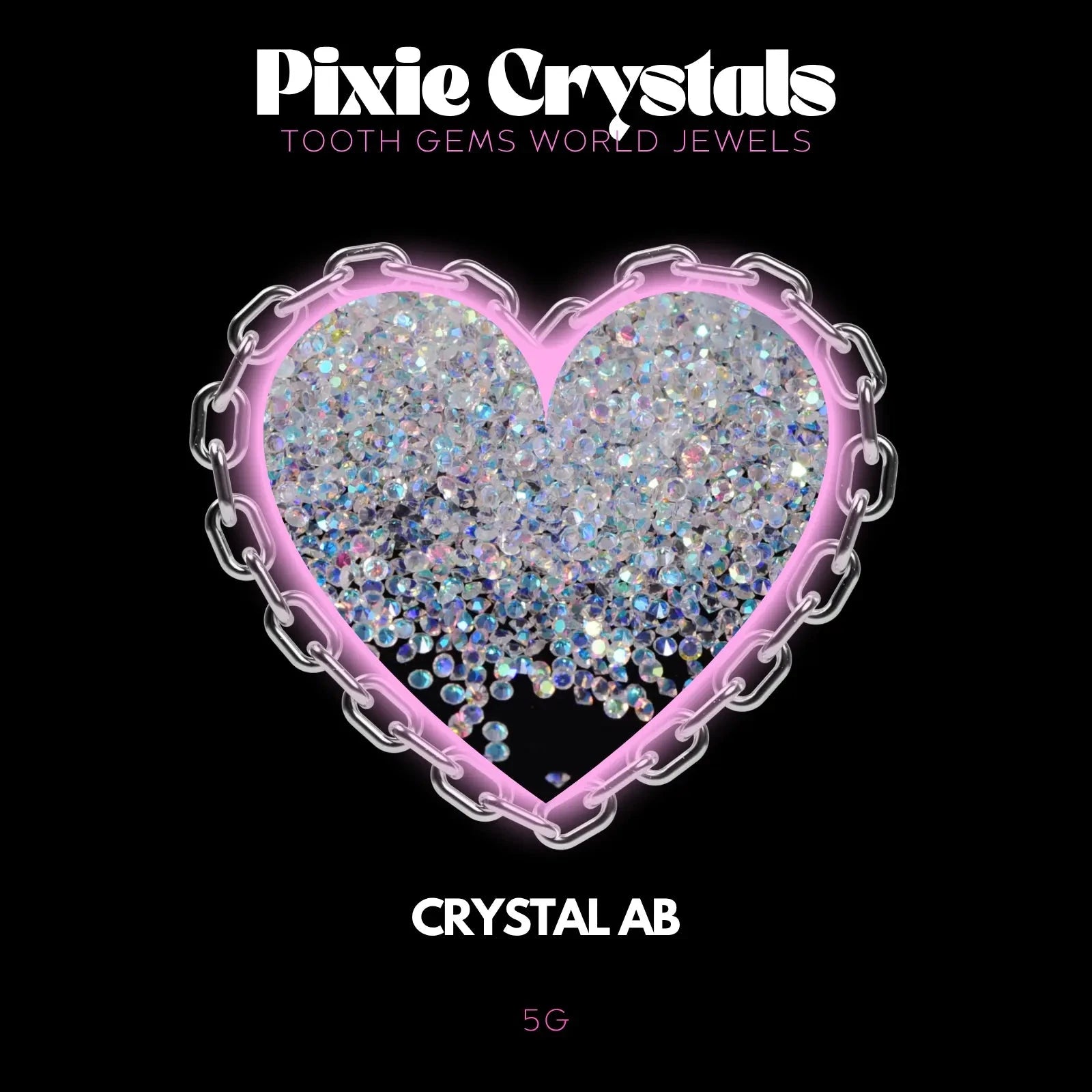 Fairy Dust - Pixie Crystals STRASS DENTAIRES Tooth Gems World 