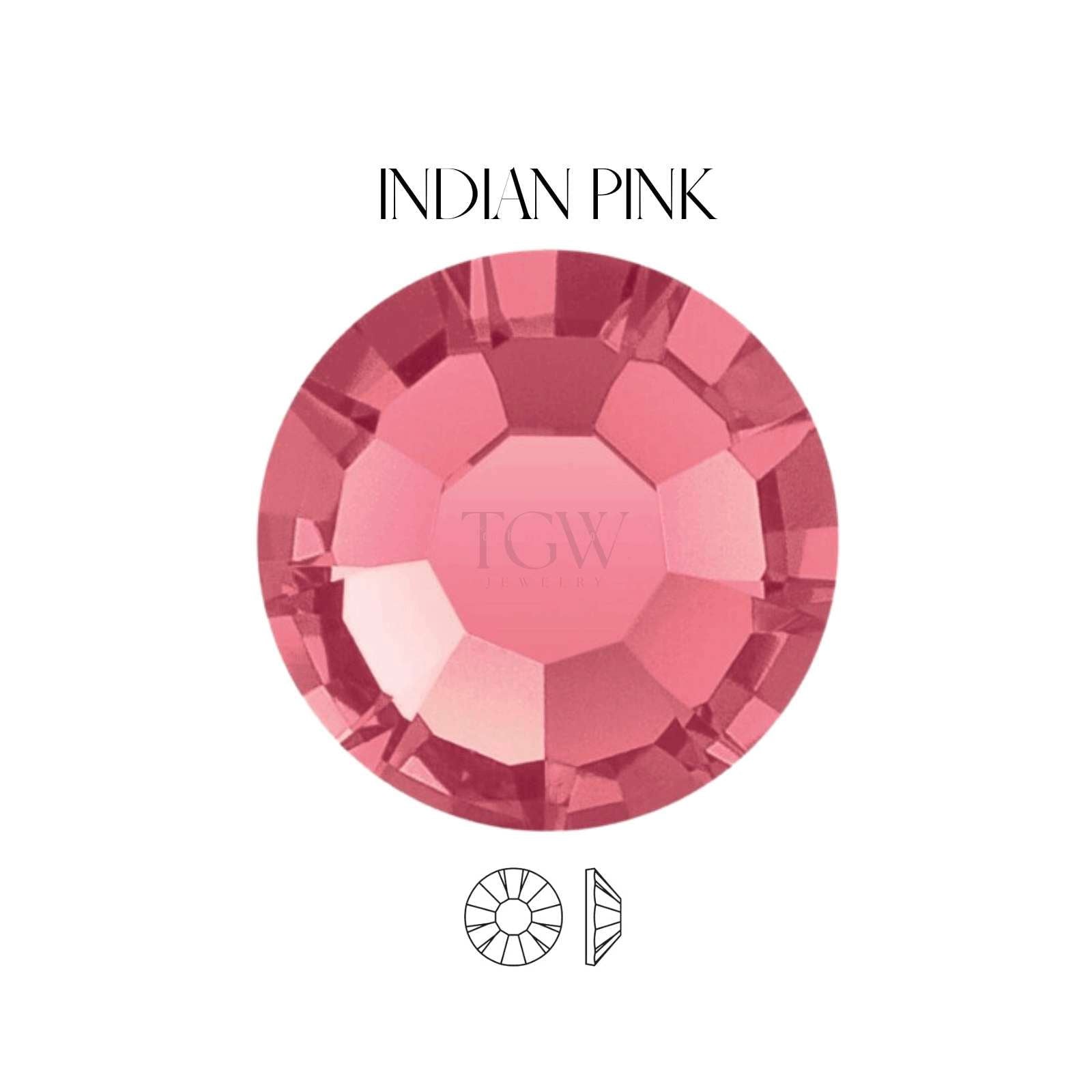 strass dentaire couleur indian pink