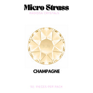 Radiosa Crystals micro strass Champagne – Tooth Gems World