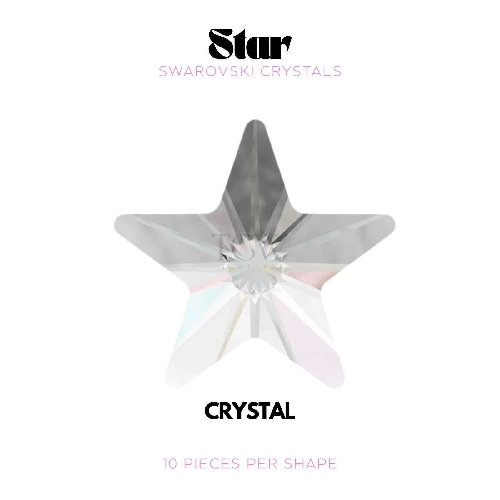 ETOILE - SWAROVSKI Tooth Gems World CRYSTAL 