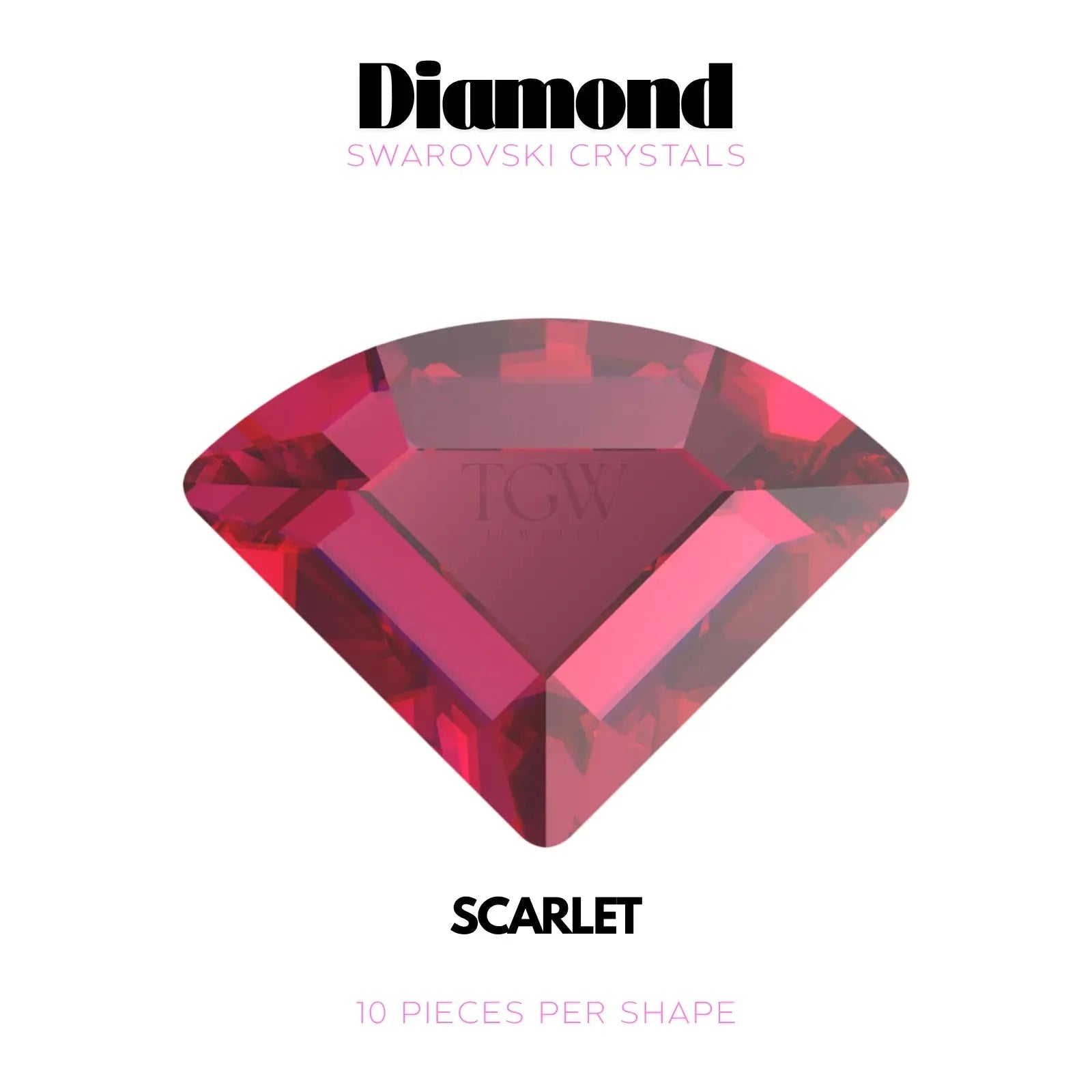 DIAMANT - SWAROVSKI Tooth Gems World Scarlet 