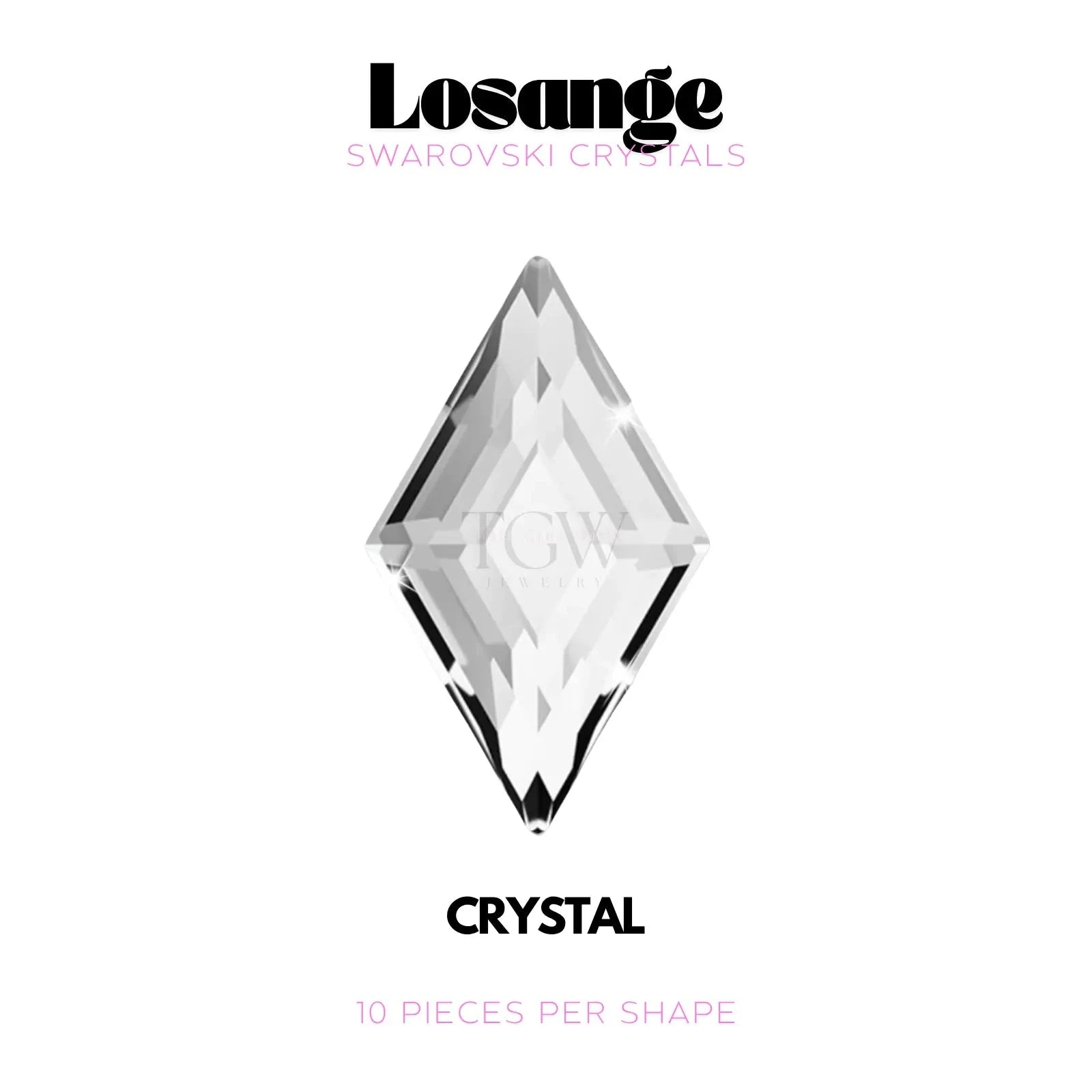 LOSANGE - SWAROVSKI Tooth Gems World Crystal 