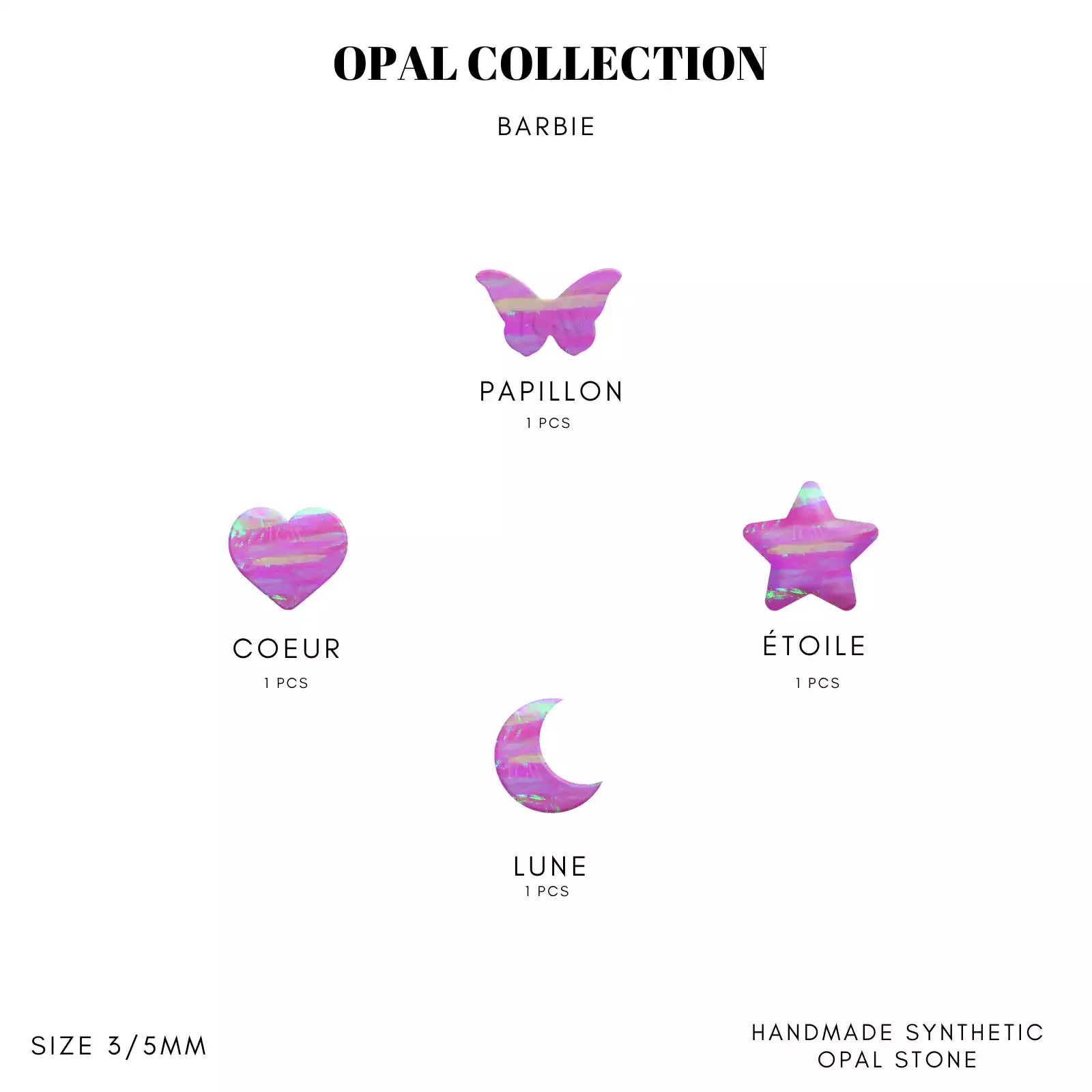 Opales - Collection Barbie