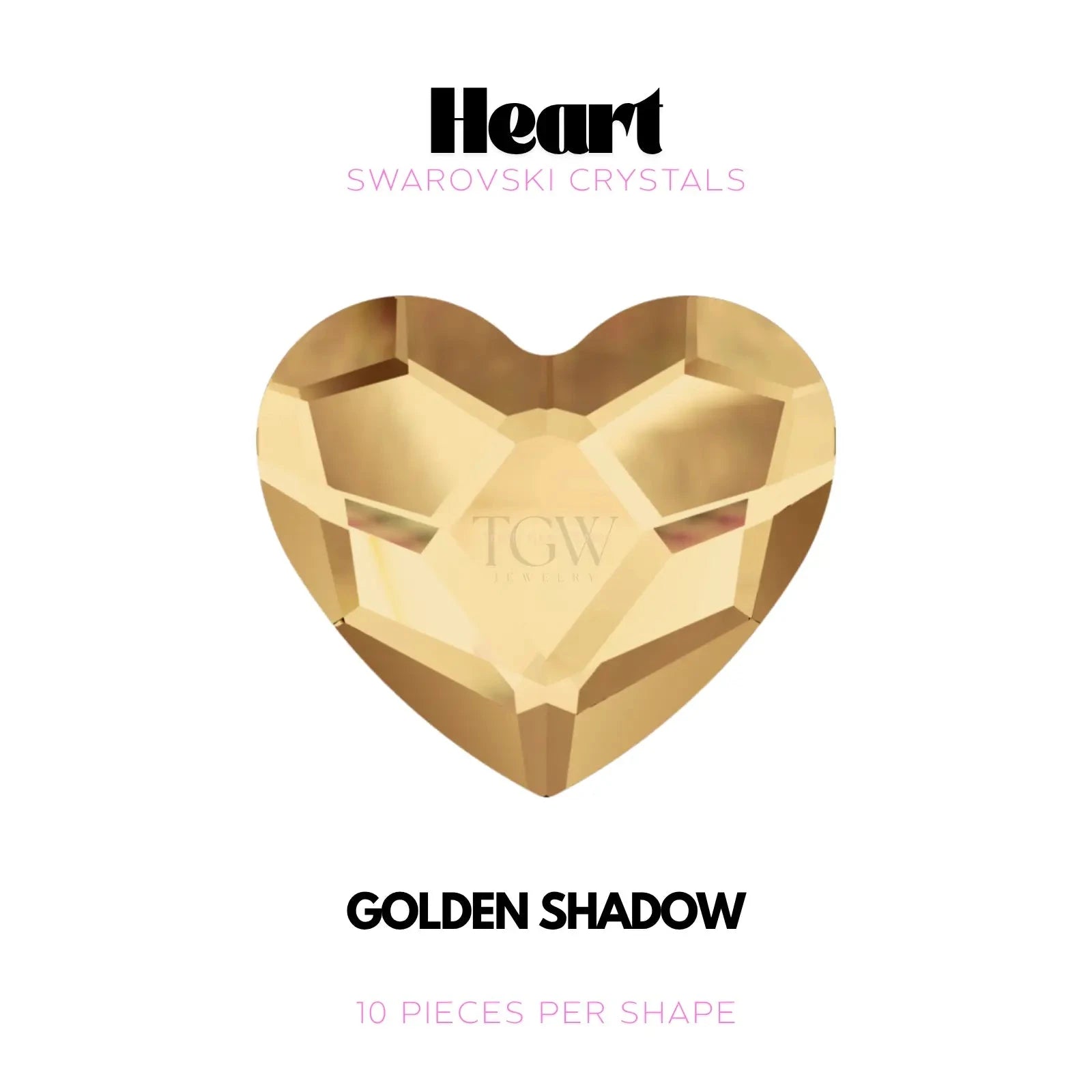 COEUR - SWAROVSKI Tooth Gems World Golden shadow 