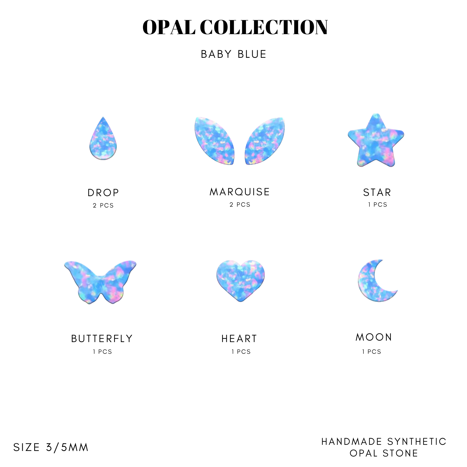 OPALES - BABY BLUE COLLECTION