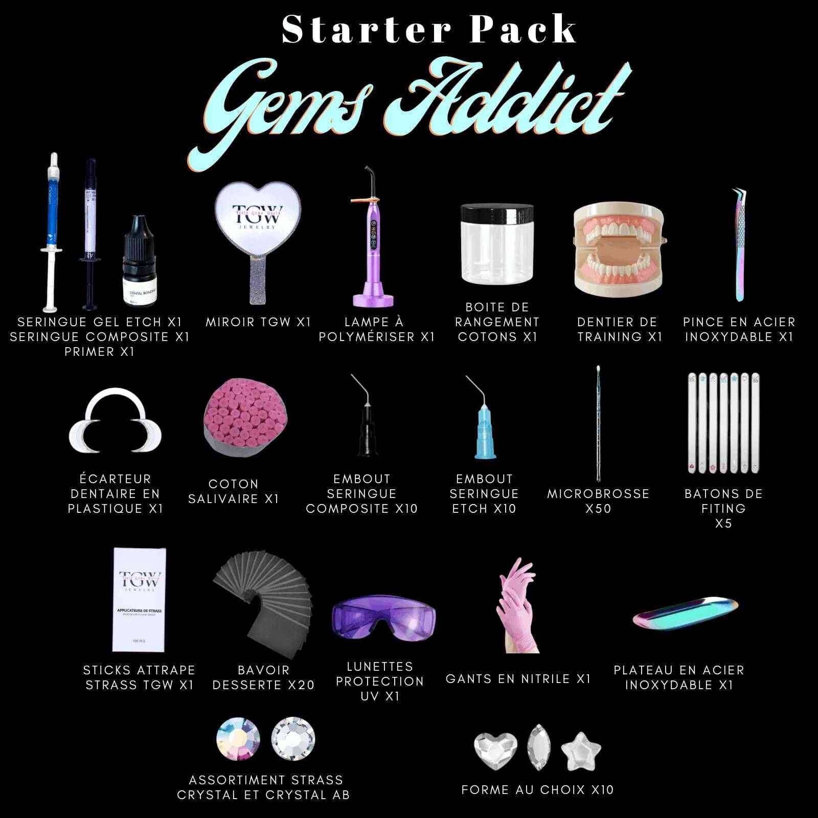 STARTER PACK ✨ GEMS ADDICT ✨ Tooth Gems World 