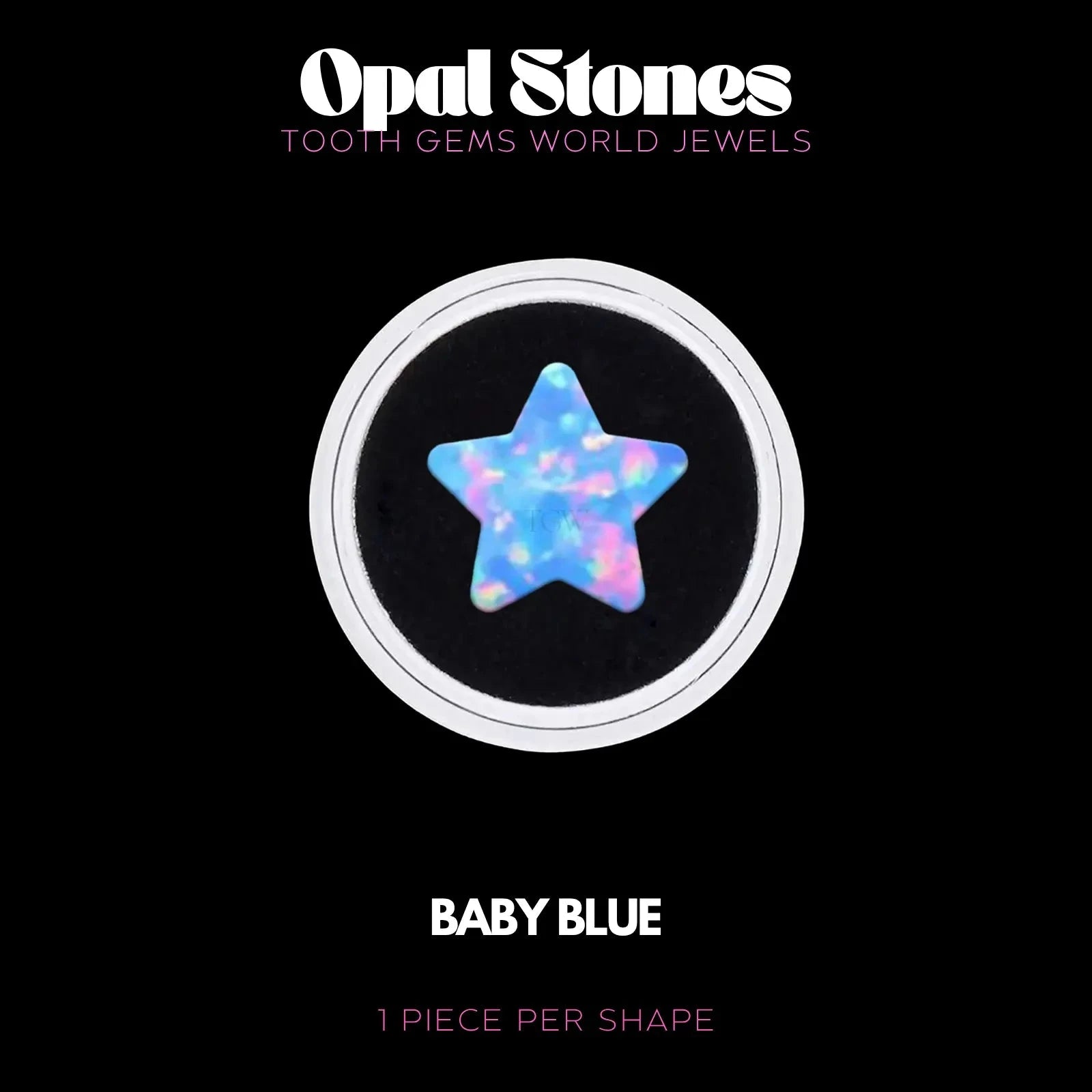 OPALES ÉTOILES BABY BLUE